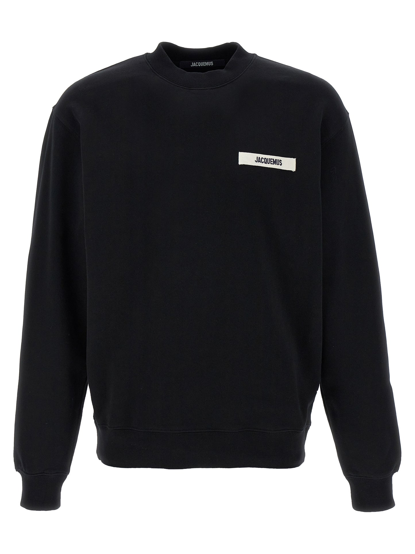 Jacquemus Black Cotton Sweatshirt