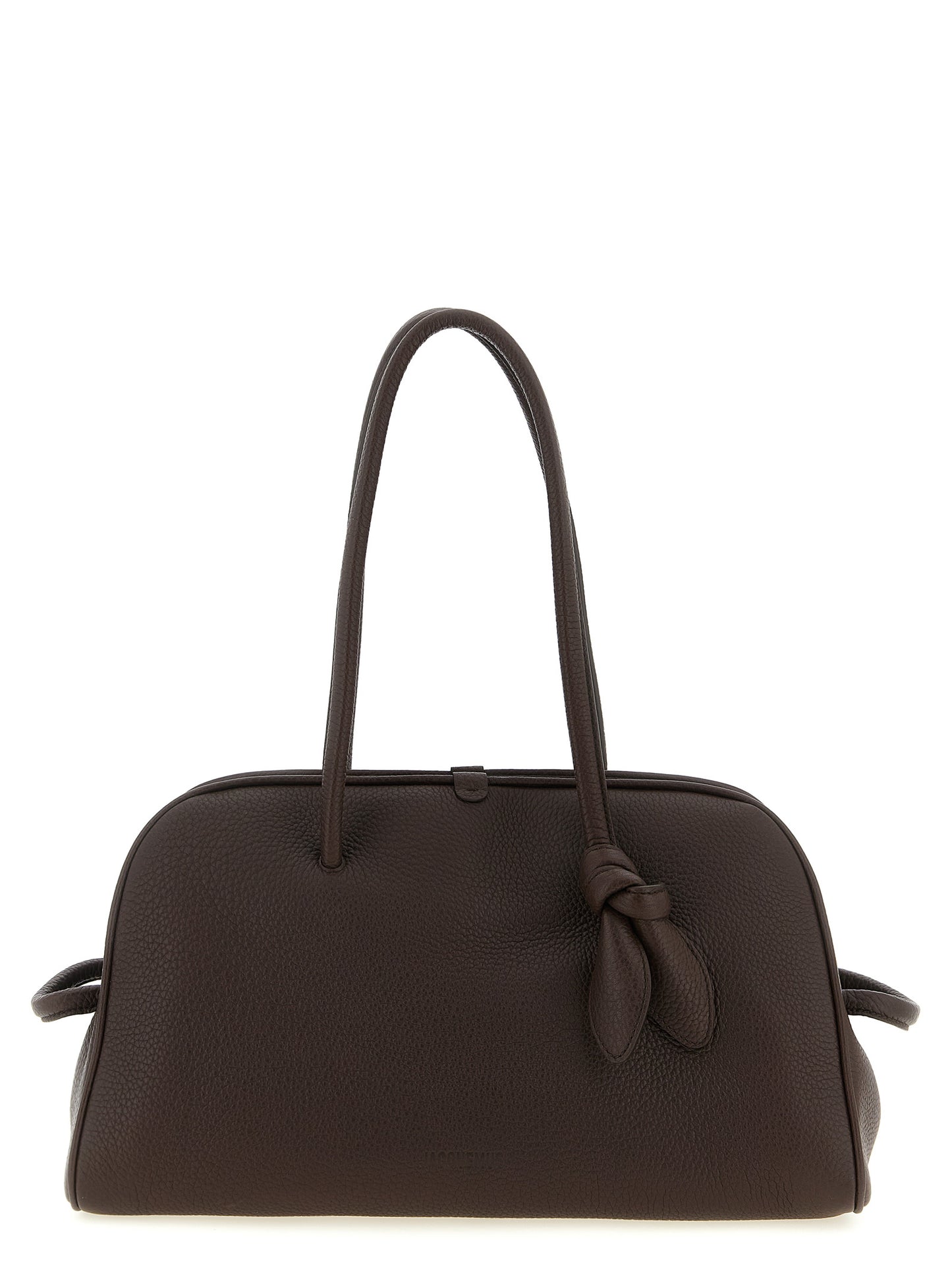 Jacquemus Brown Calfskin Shoulder Bag