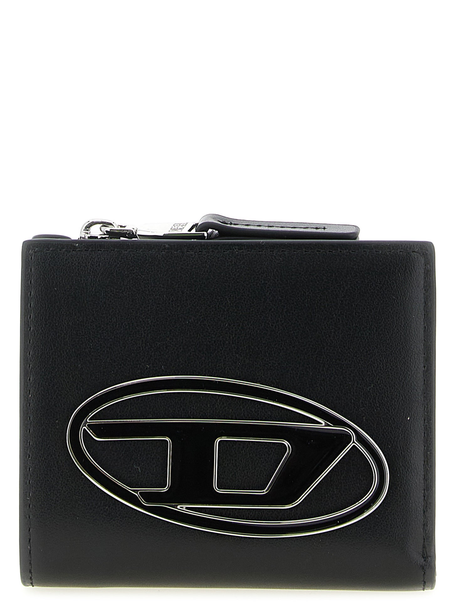 Diesel Black Leather Cardholder