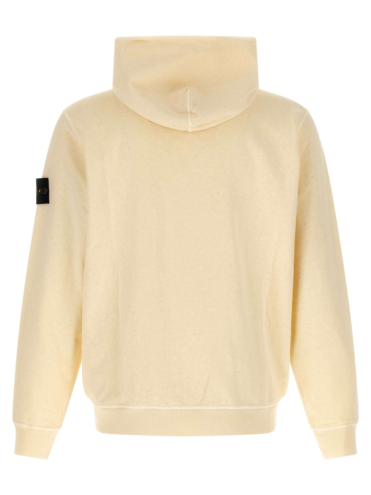 Stone Island Beige Cotton Sweatshirt