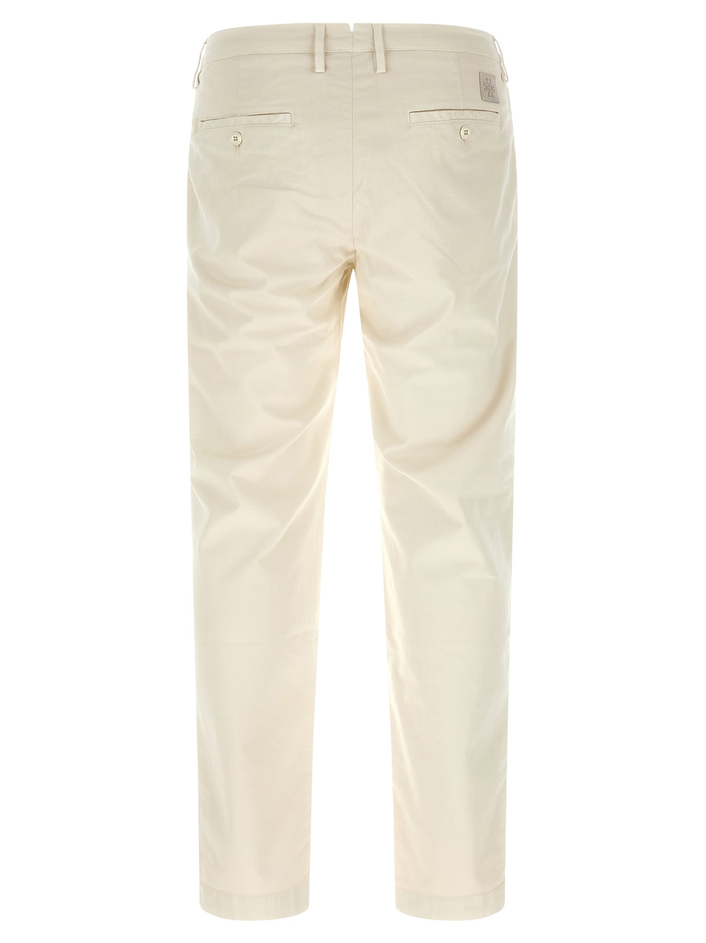 Jacob Cohen White Cotton Chino Pants