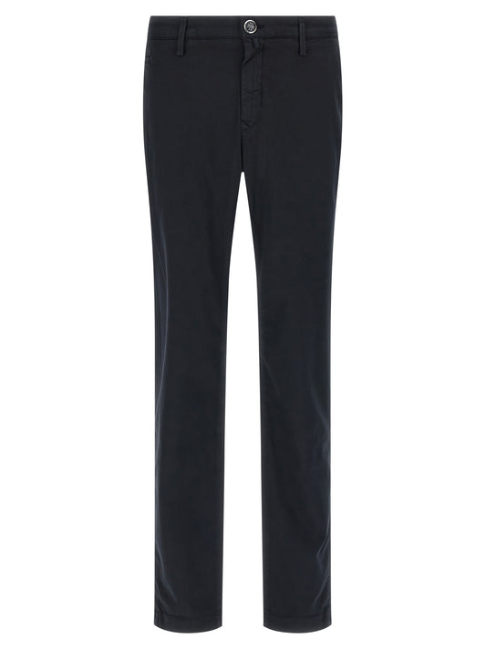 Jacob Cohen Blue Cotton Chino Pants
