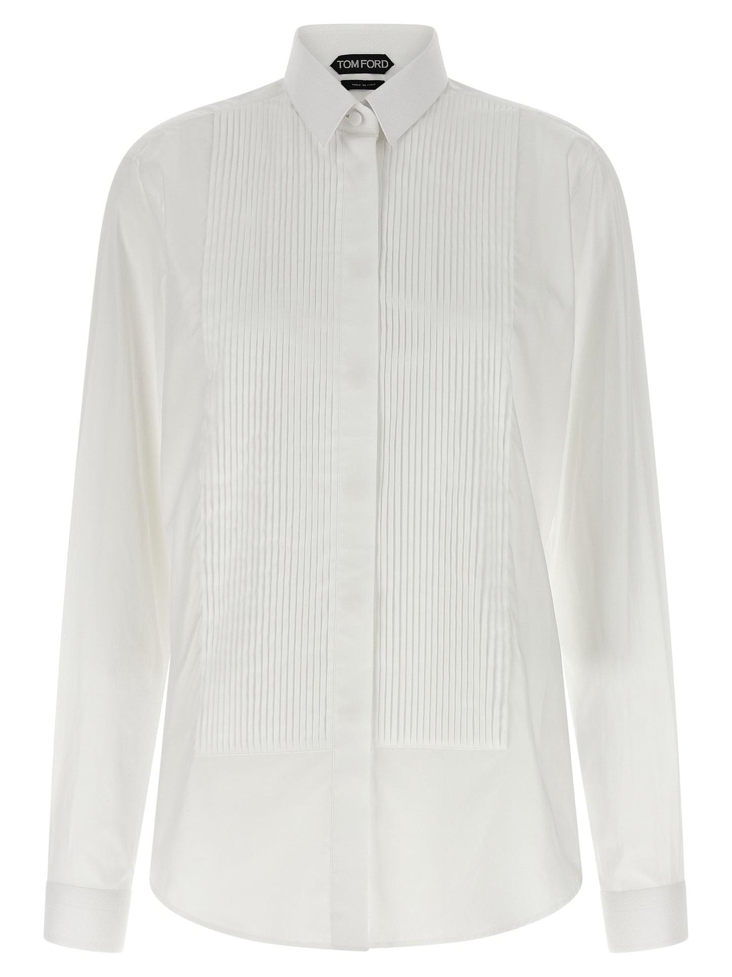 Tom Ford White Cotton Blouse