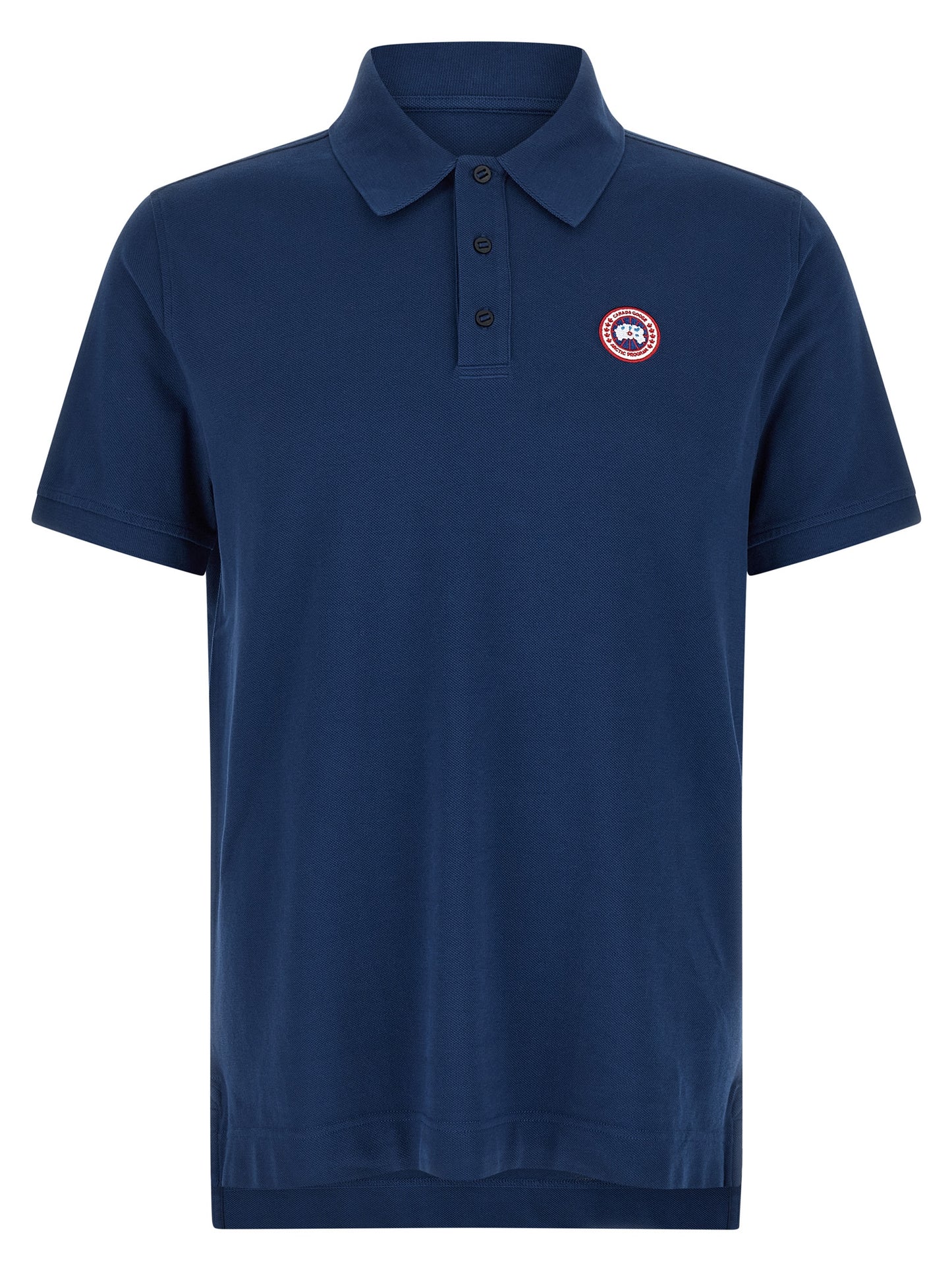 Canada Goose Blue Cotton Polo Shirt