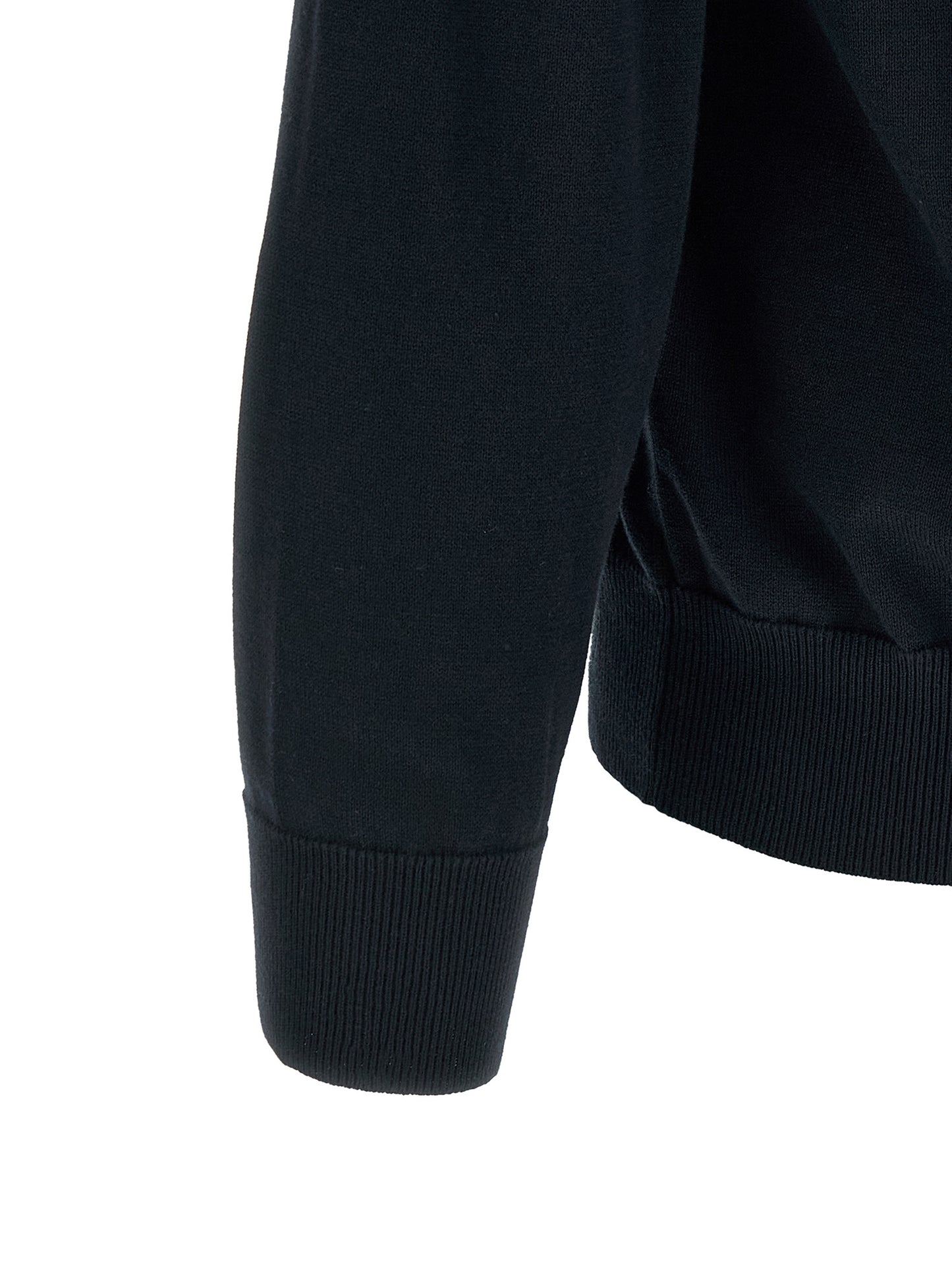 Stone Island Blue Cotton Cardigan