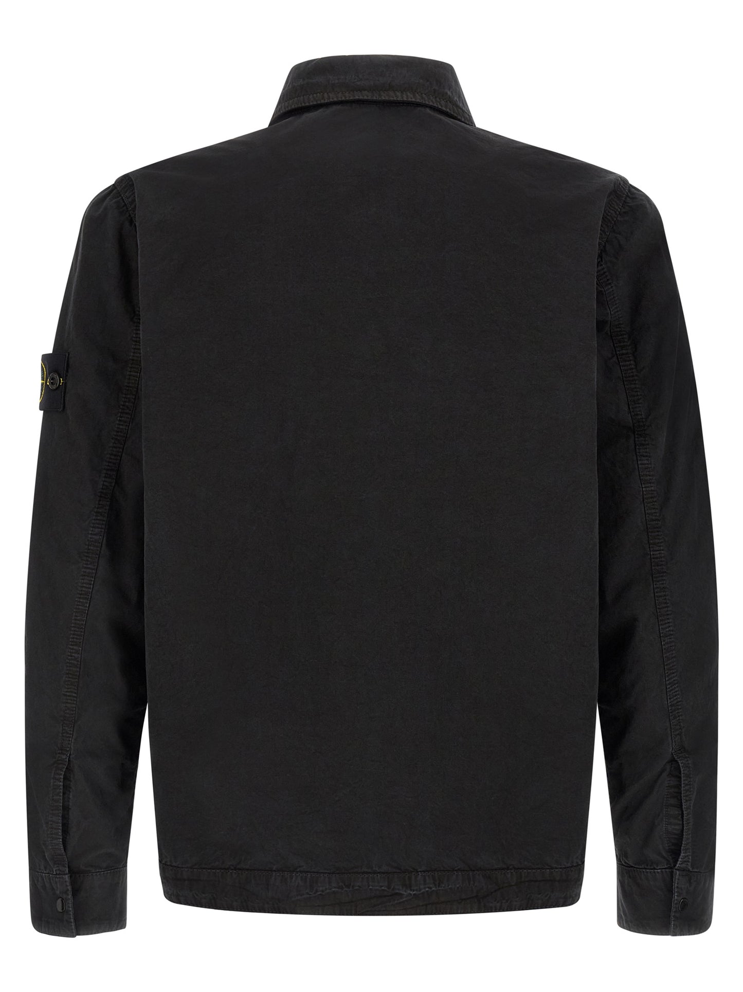 Stone Island Black Cotton Blouse