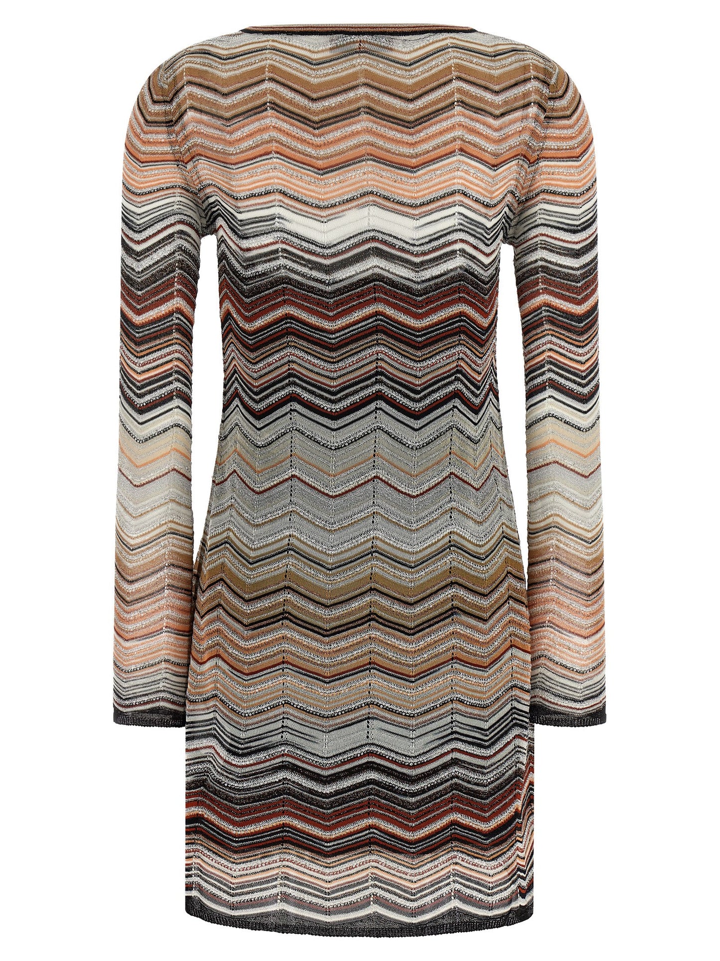 Missoni Brown Viscose Short Dress