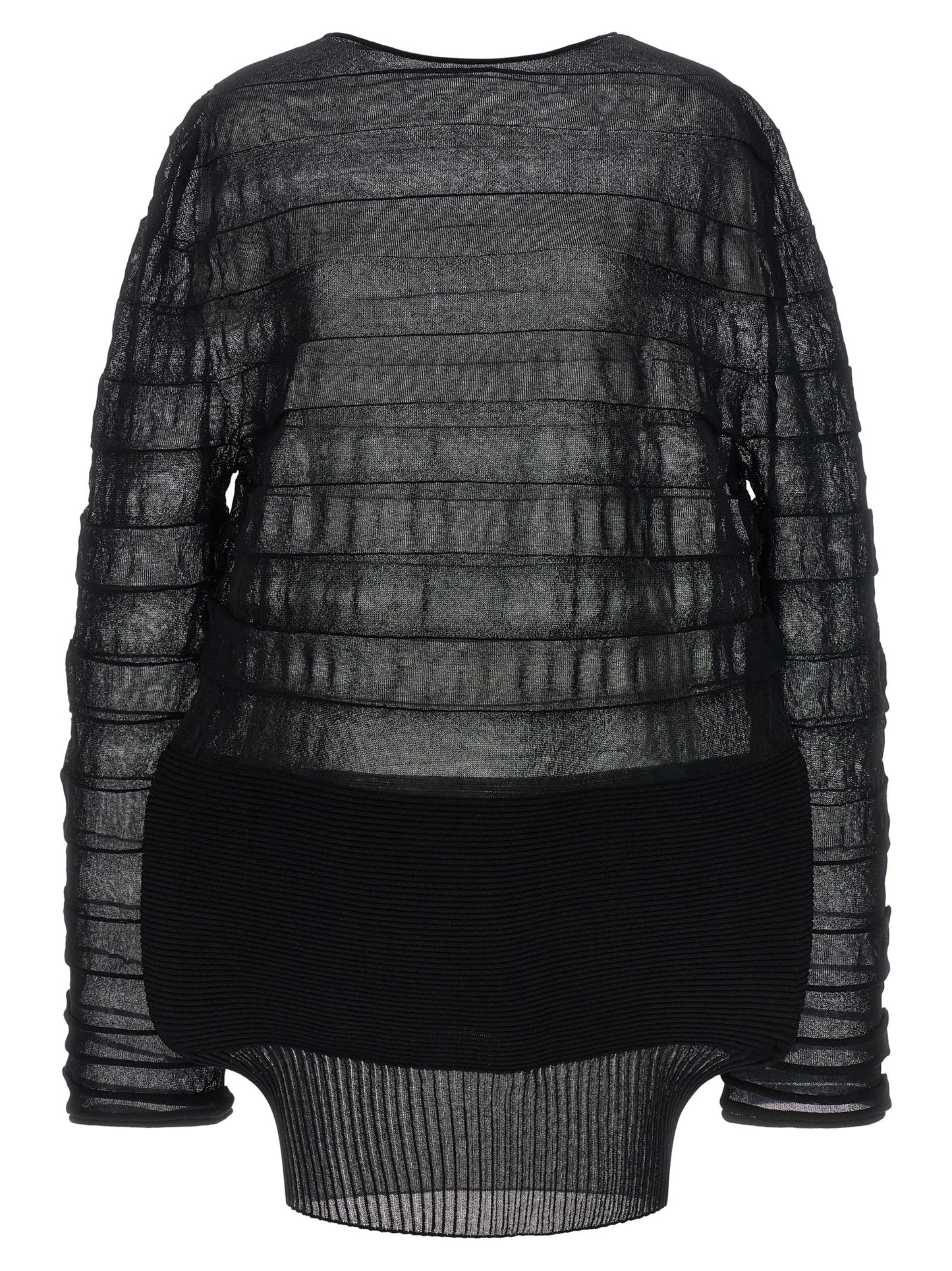 Issey Miyake Black Polyester Sweatshirt