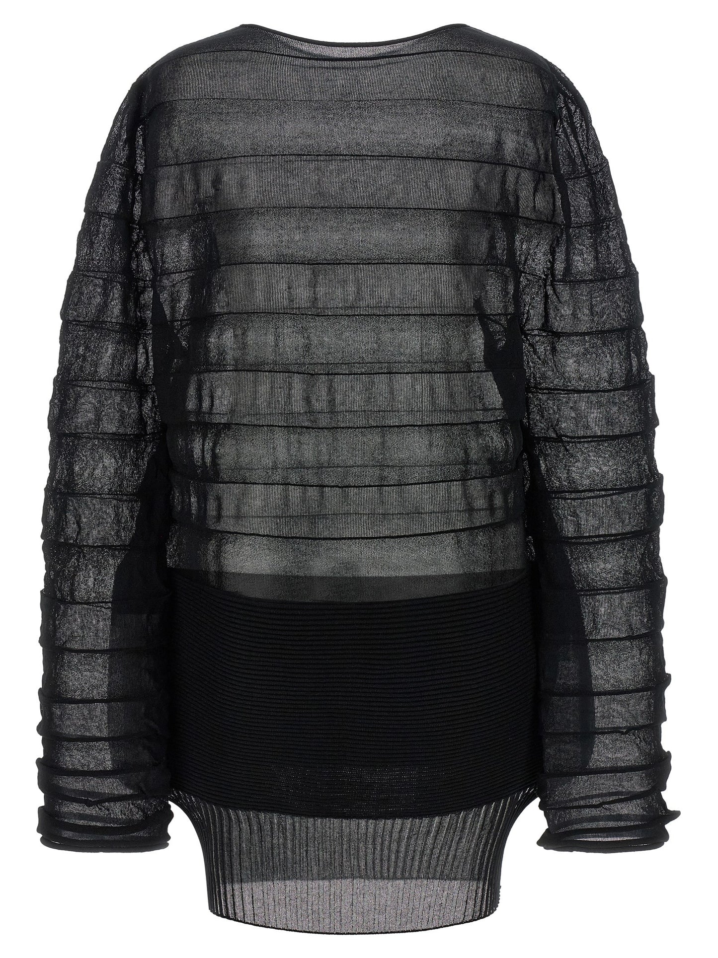 Issey Miyake Black Polyester Sweatshirt