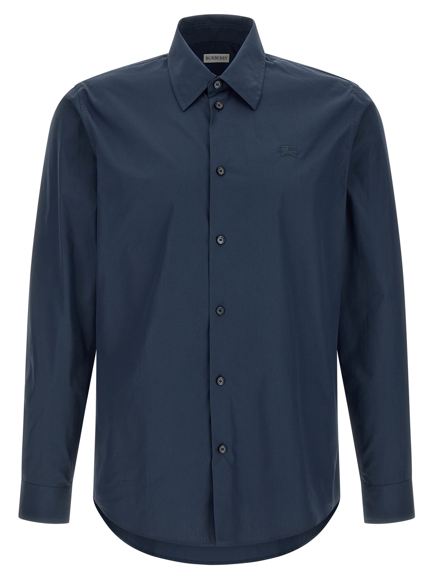 Burberry Blue Cotton Blouse