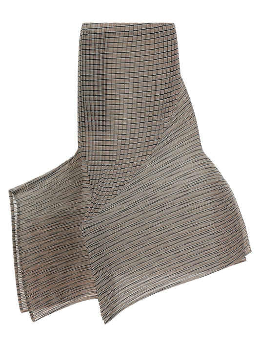 Issey Miyake Brown Polyester Mini Skirt