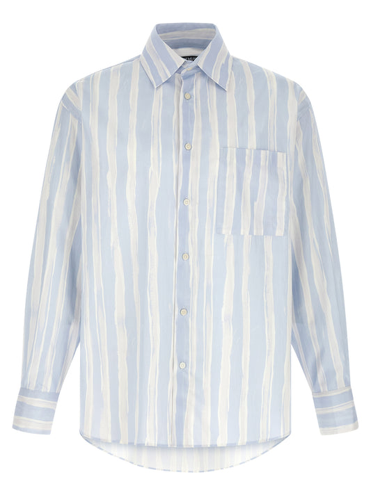 Jacquemus Blue Cotton Blouse