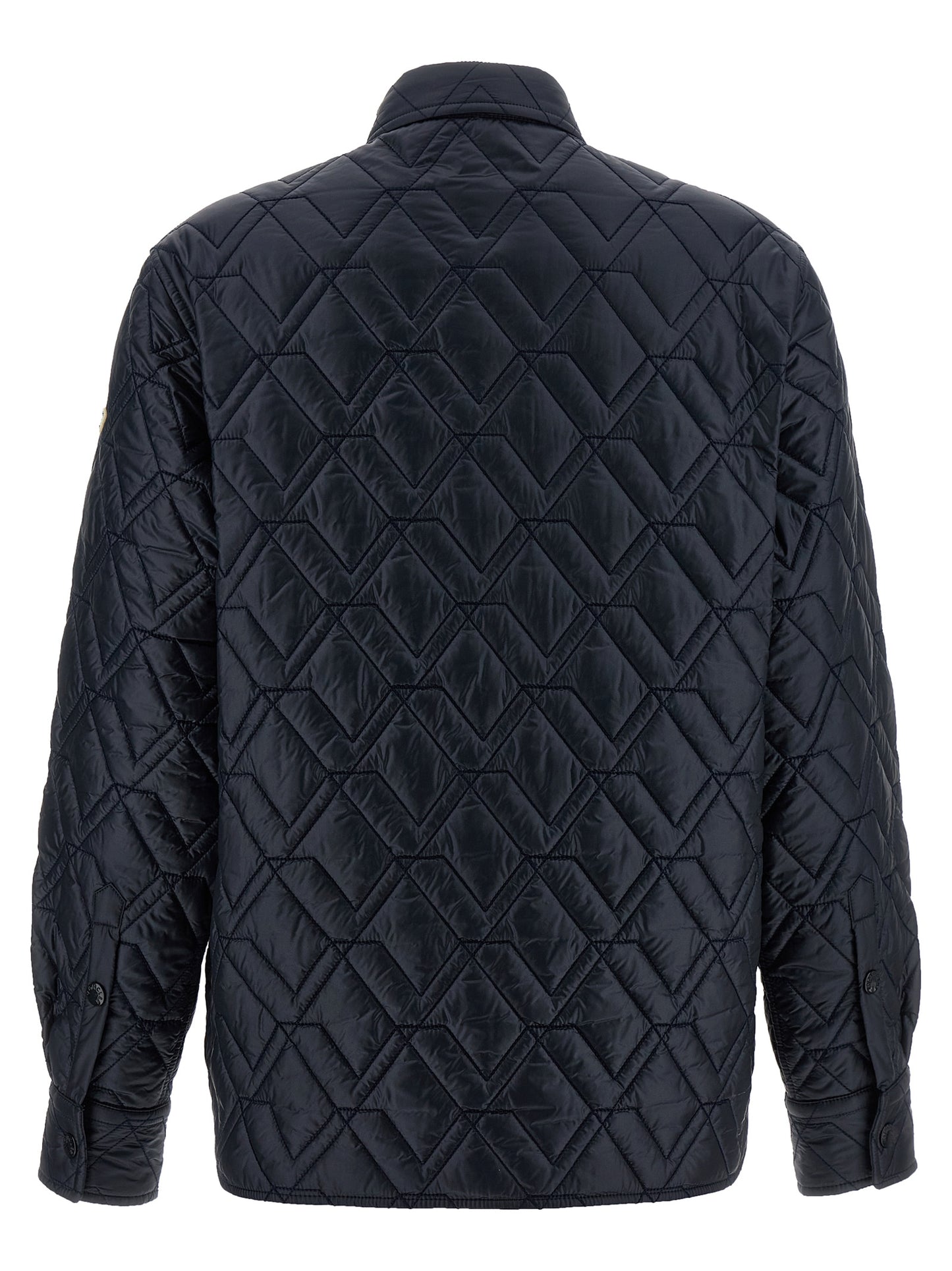 Moncler Blue Polyamide Shell Jacket