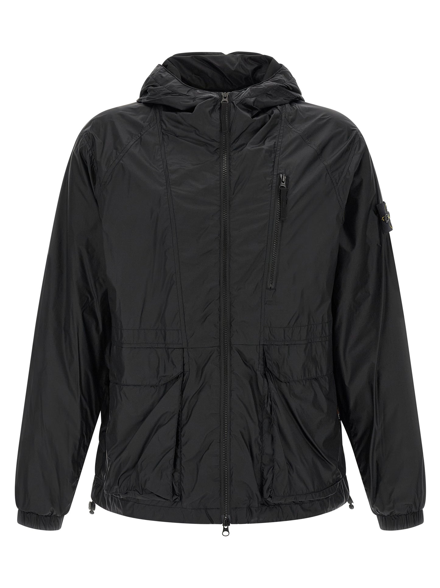Stone Island Blue Polyamide Shell Jacket
