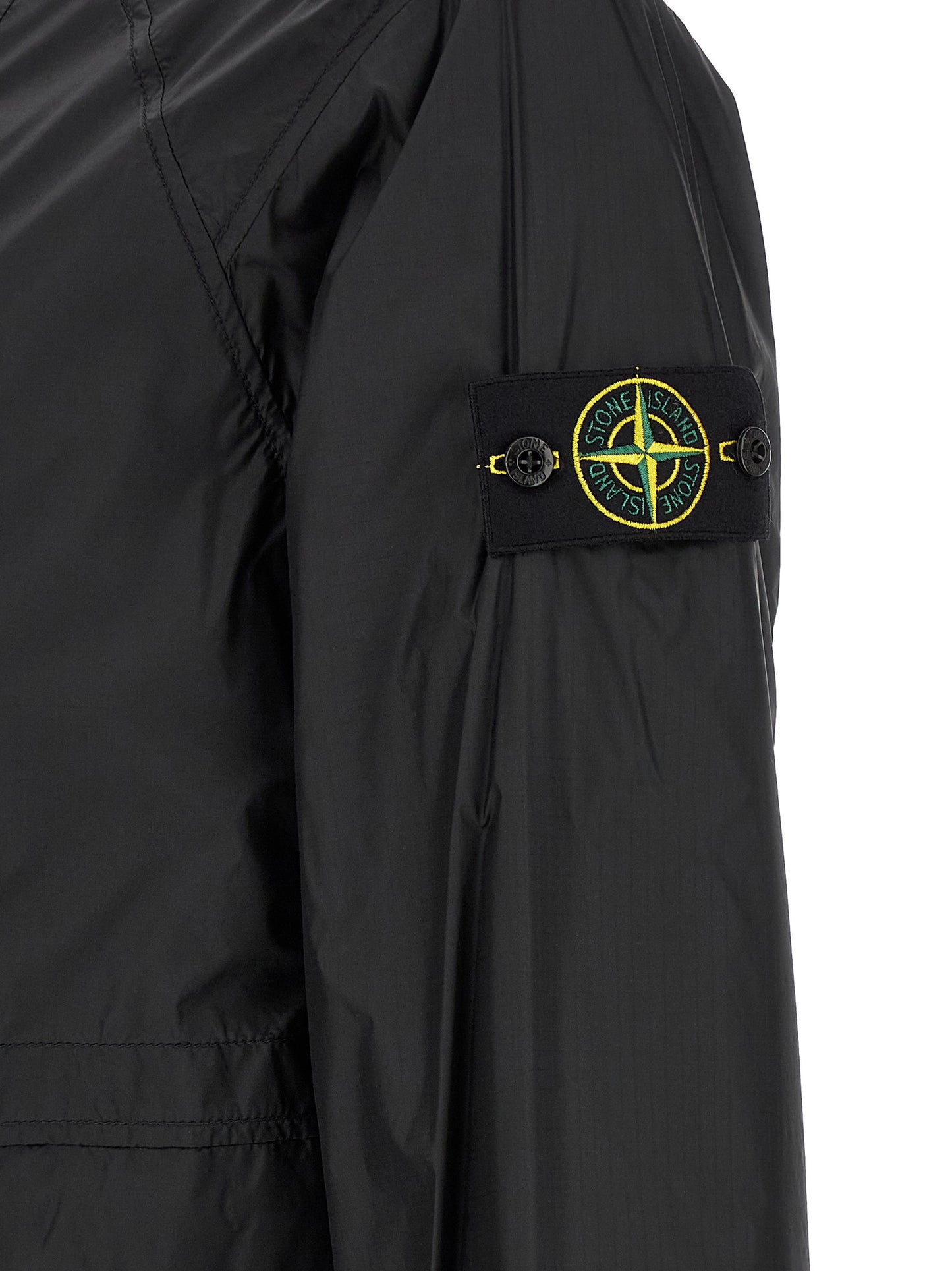 Stone Island Blue Polyamide Shell Jacket