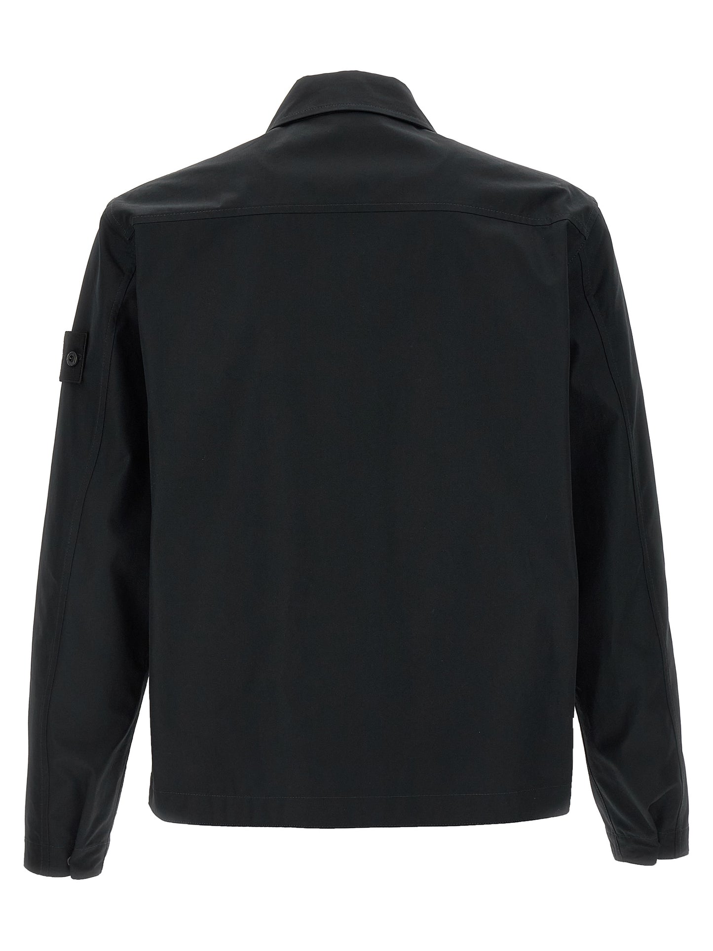 Stone Island Black Cotton Blouse