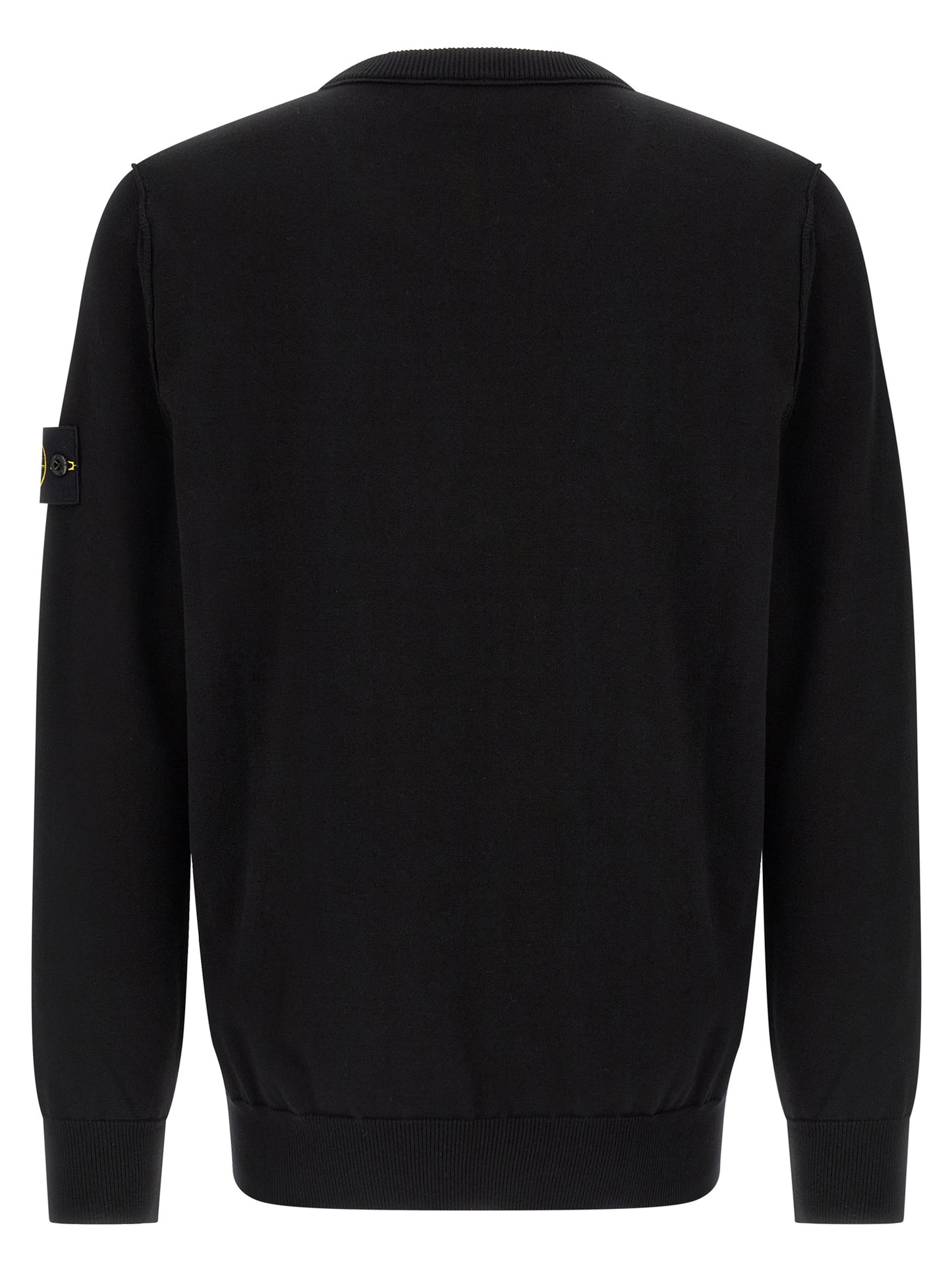 Stone Island Black Cotton Cardigan