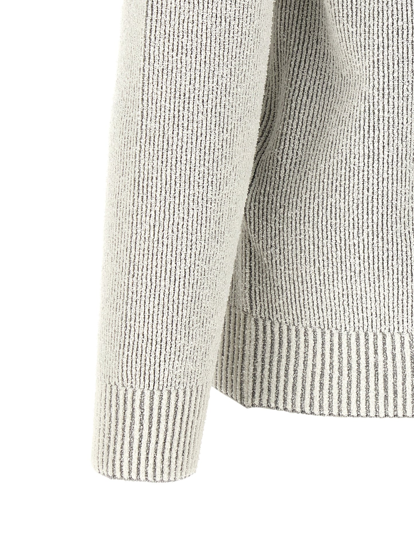 Stone Island Gray Cotton Cardigan