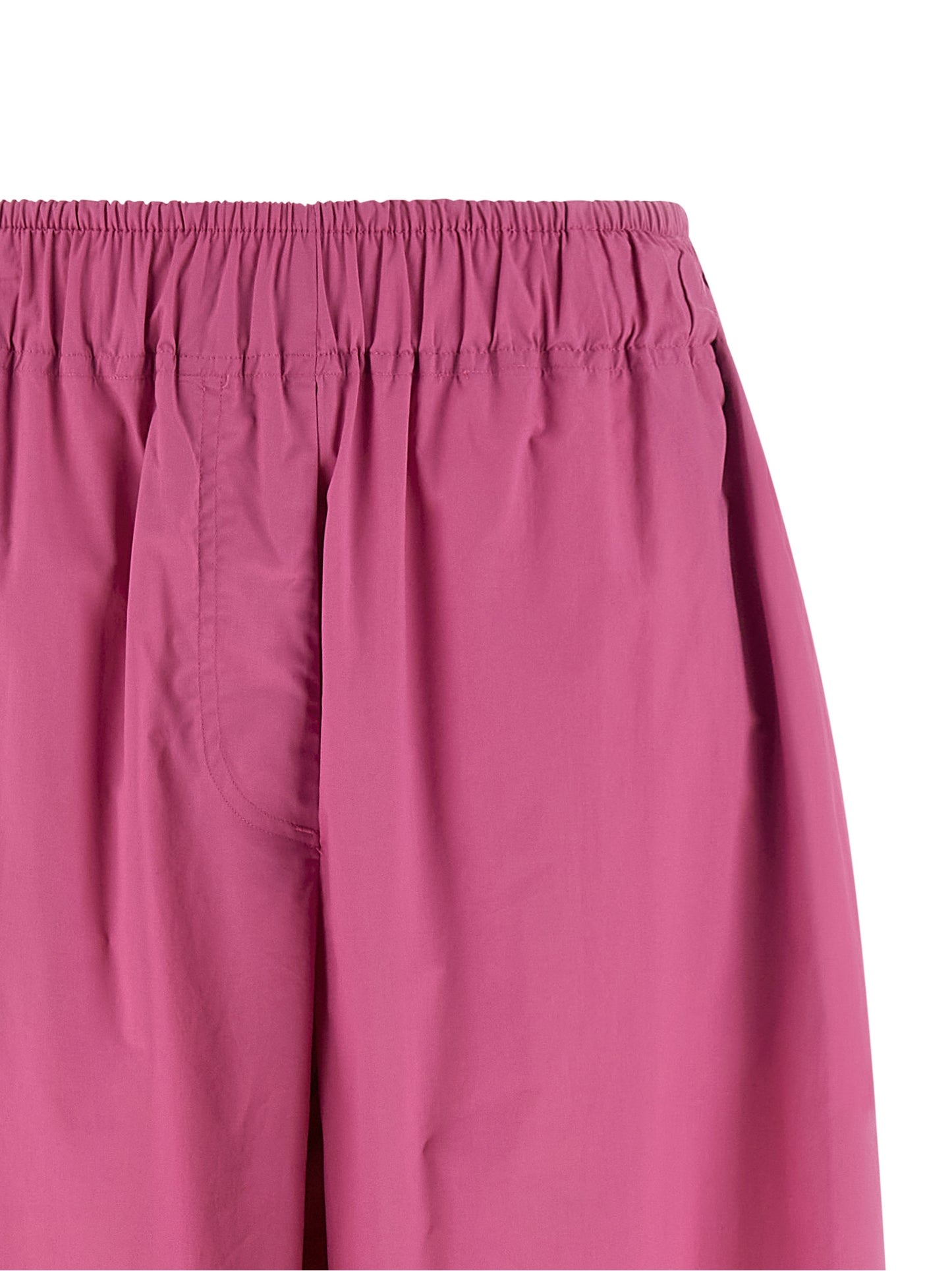THELATEST Fuchsia Cotton Casual Pants