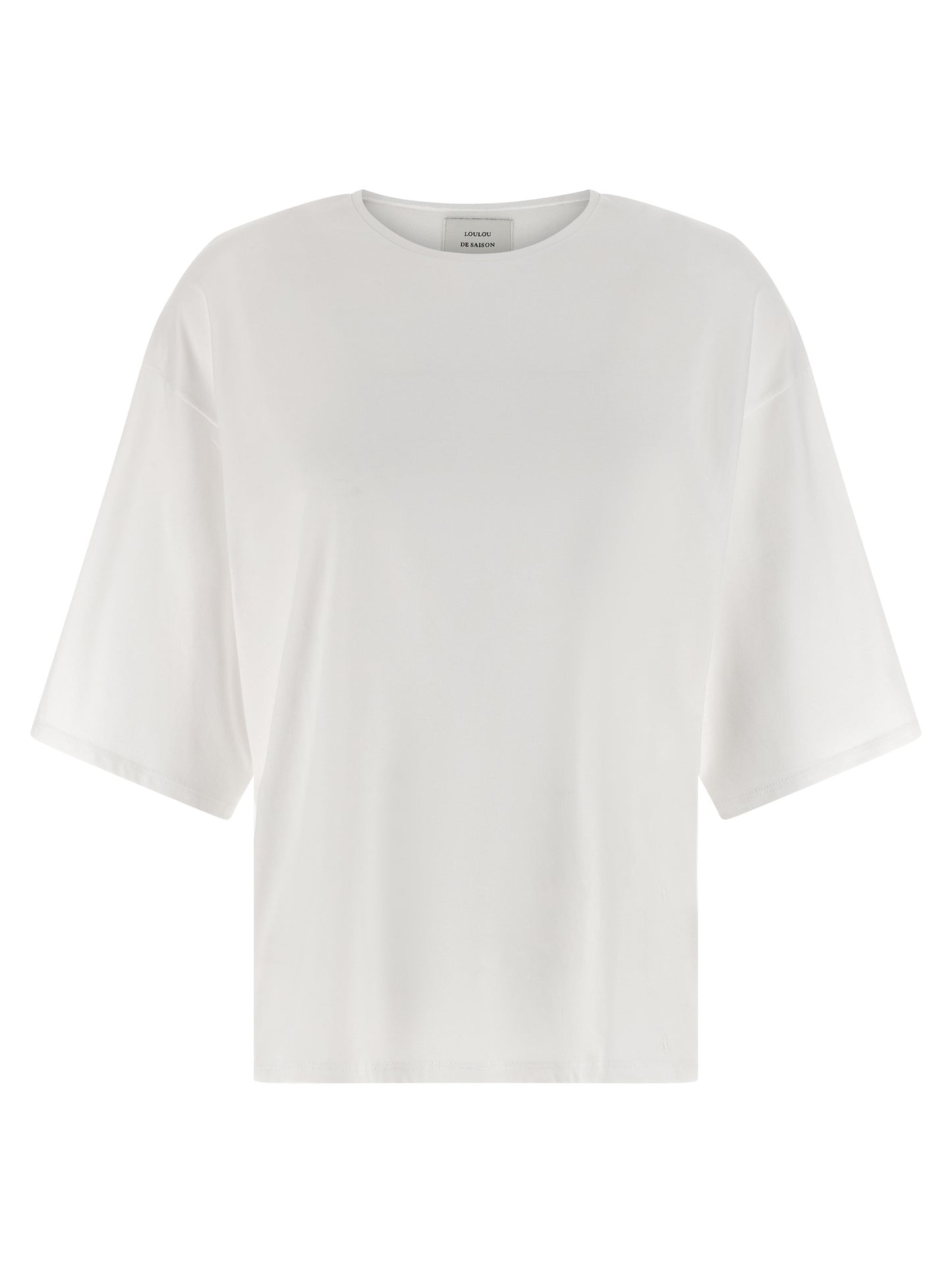 Loulou De Saison White Cotton T-Shirt