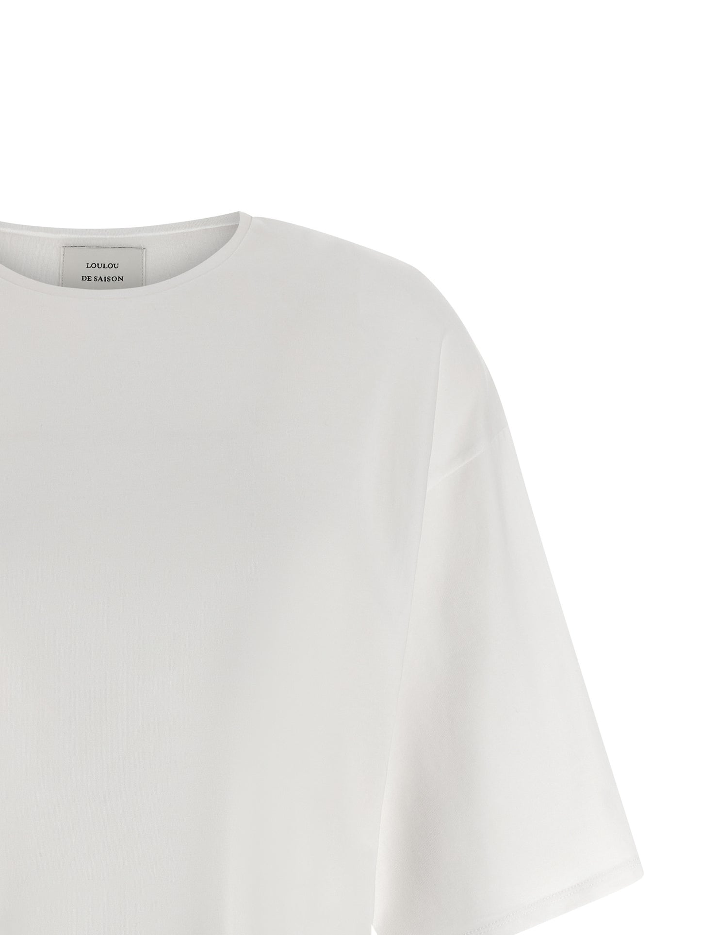 Loulou De Saison White Cotton T-Shirt