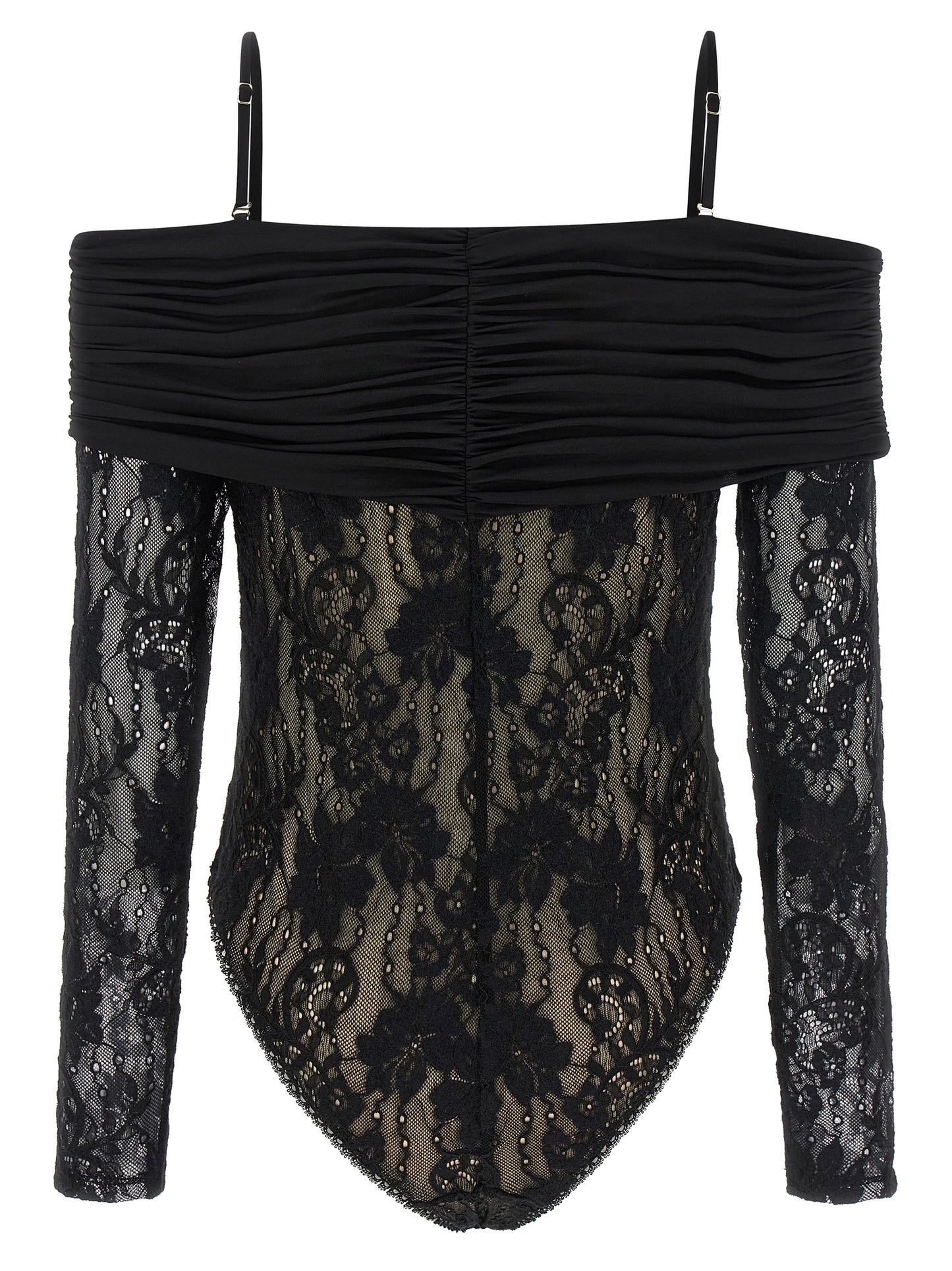 Zimmermann Black Polyamide Bodysuit