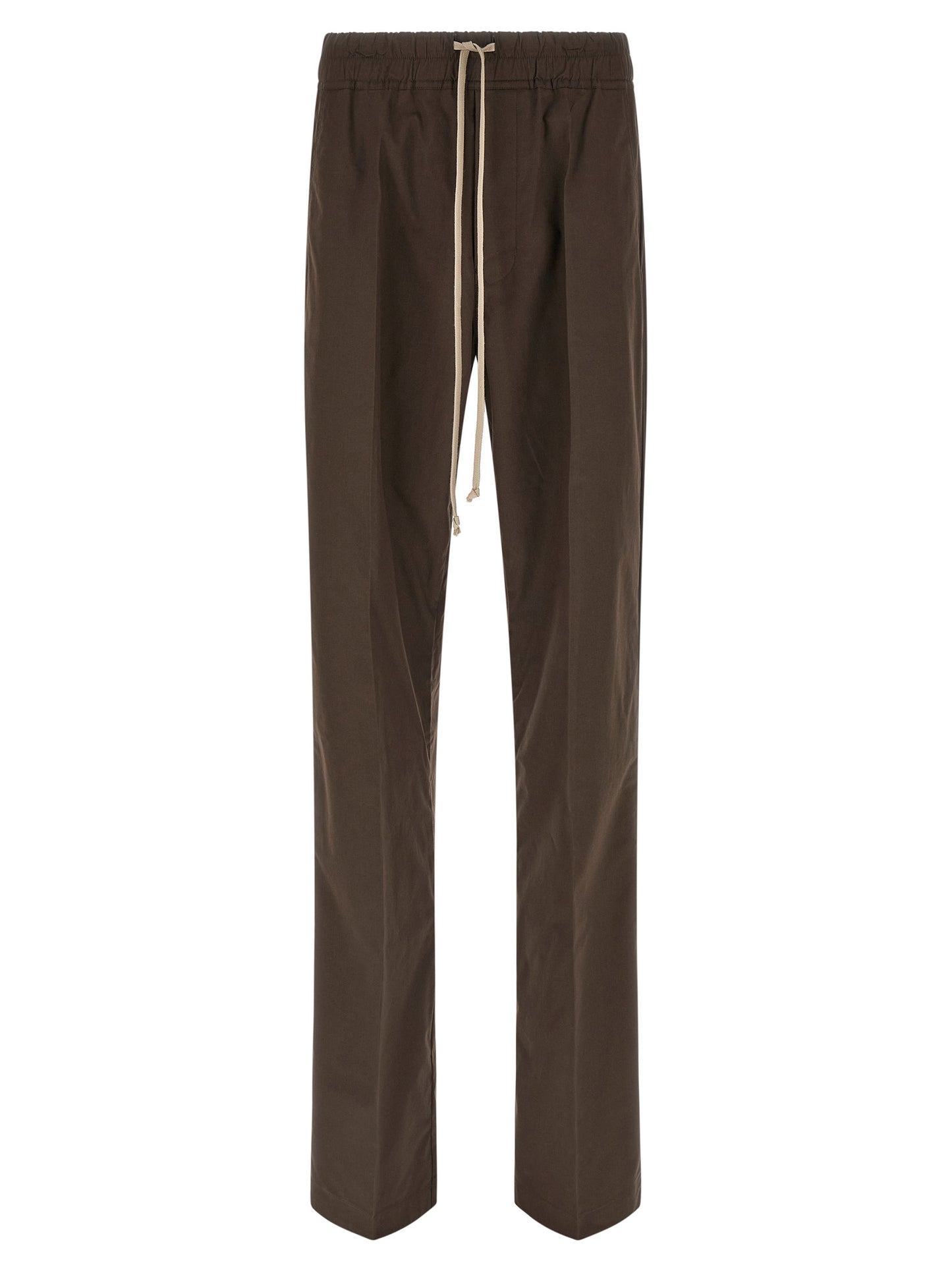 Rick Owens Brown Cotton Casual Pants
