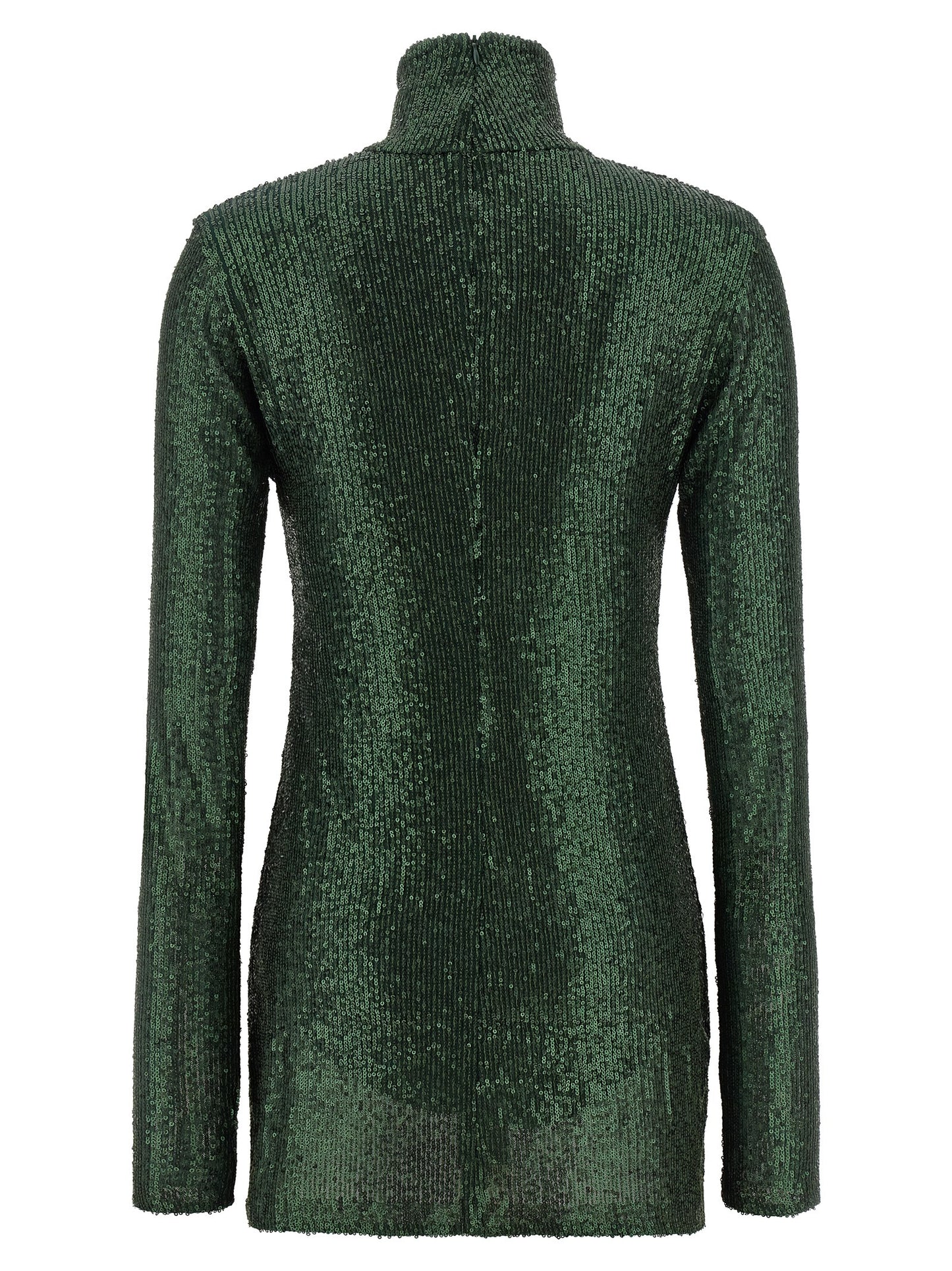 Norma Kamali Bicolor Polyester Short Dress