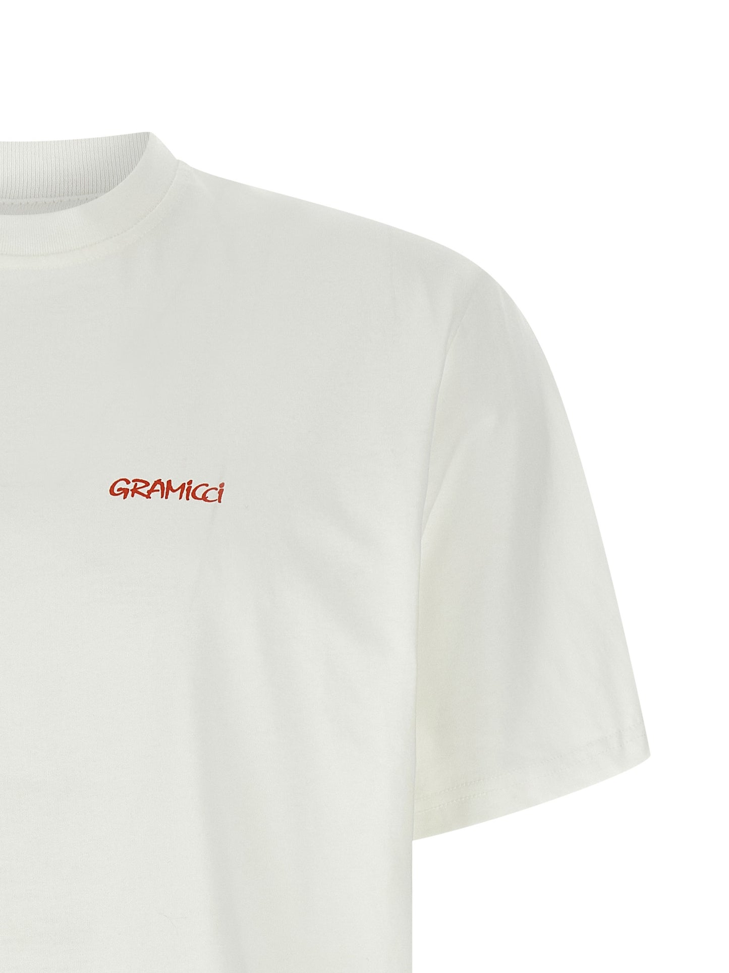 Gramicci White Cotton T-Shirt