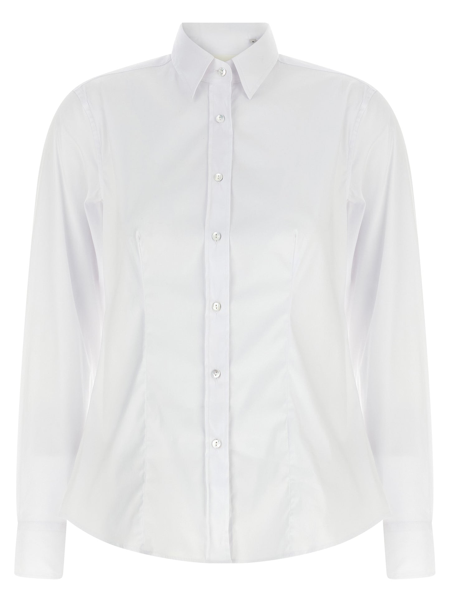 XACUS White Cotton Blouse
