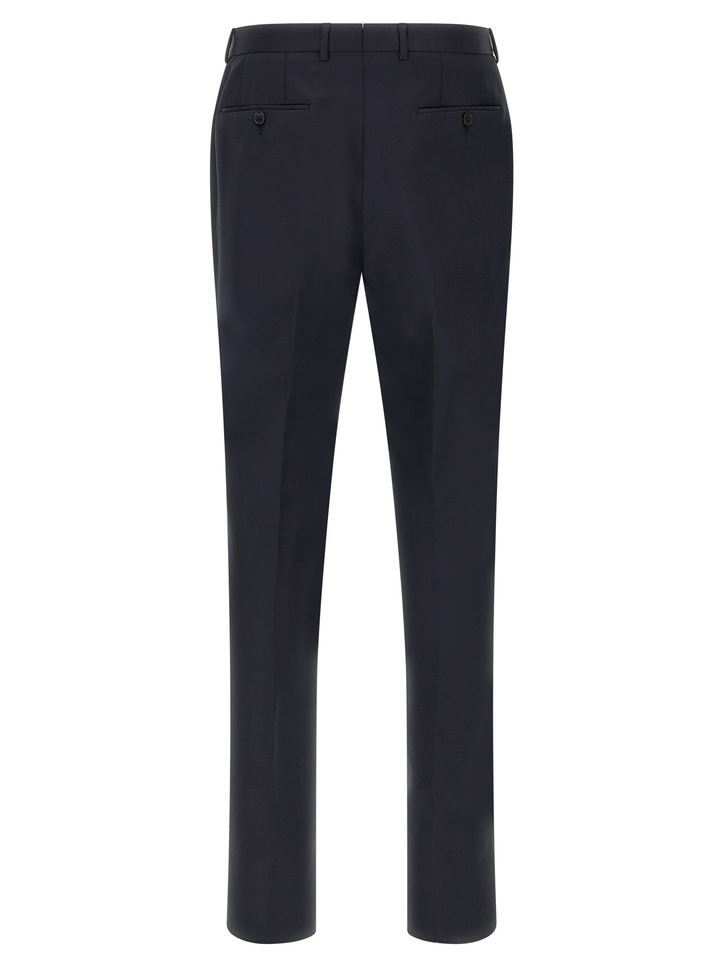ZEGNA Blue Wool Two-Piece Suit