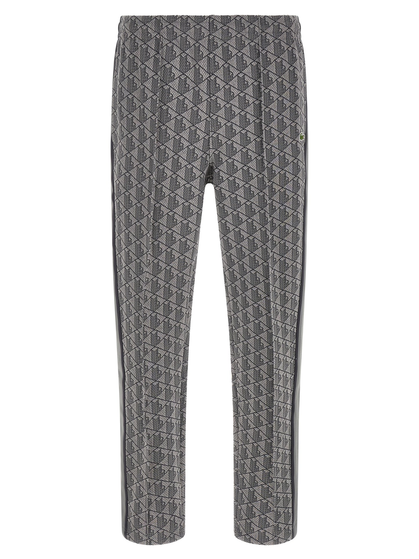 Lacoste Gray Polyester Joggers (Workout Pants)