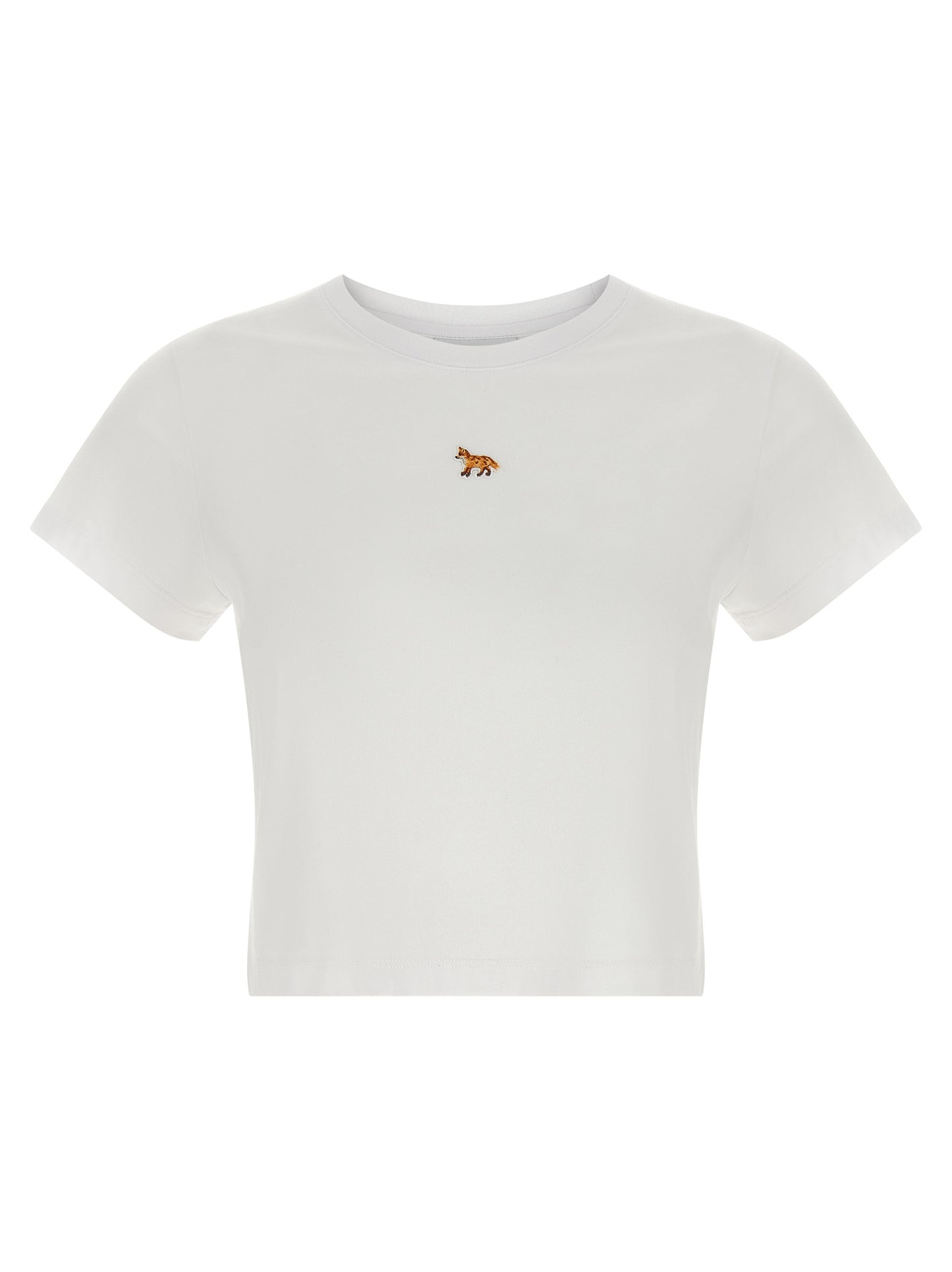 Maison Kitsuné White Cotton T-Shirt