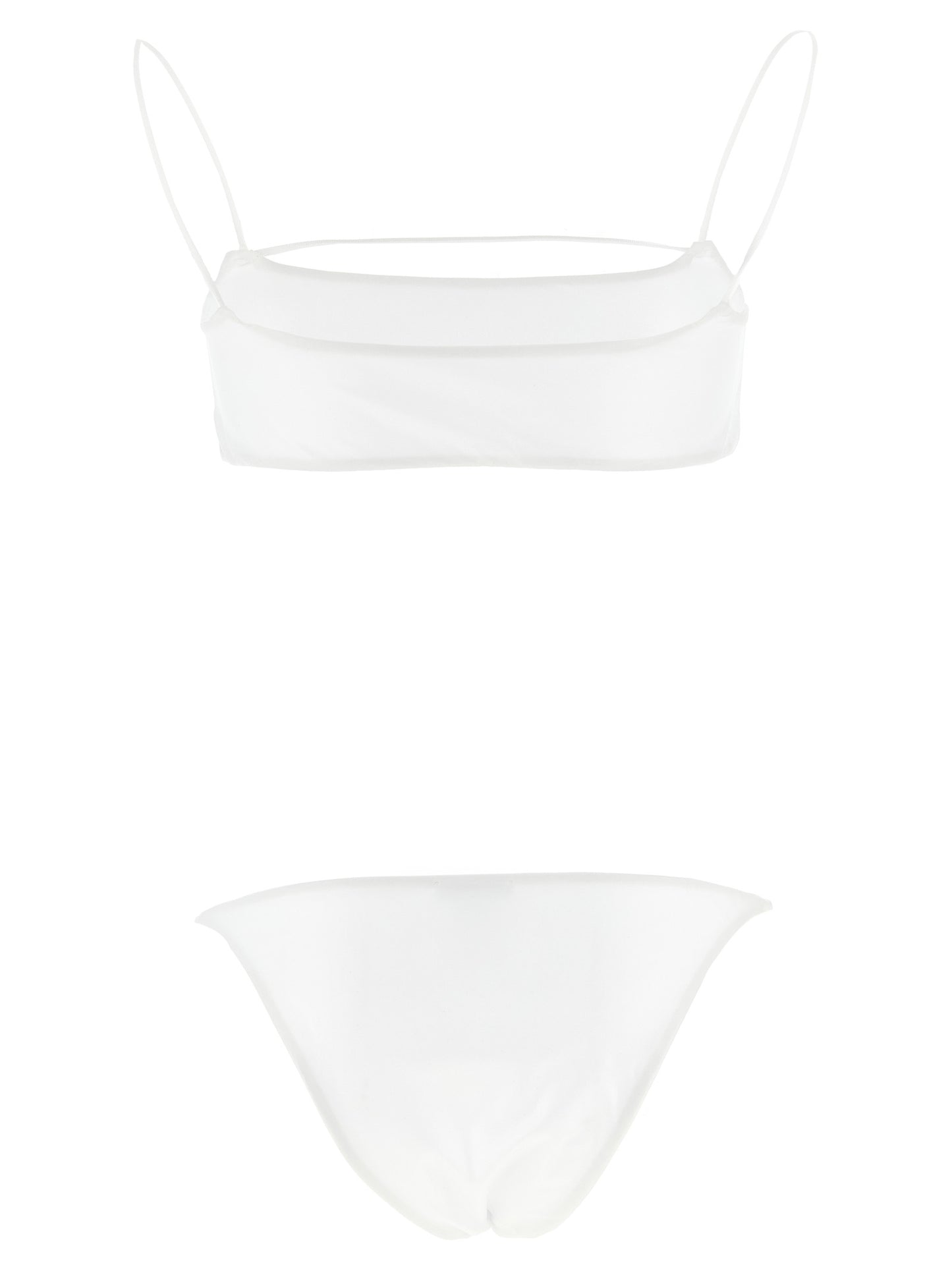 ALLIS White Polyester Bikini