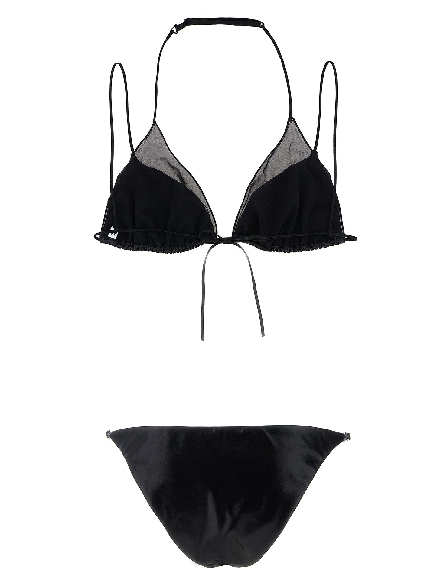 ALLIS Black Polyester Bikini