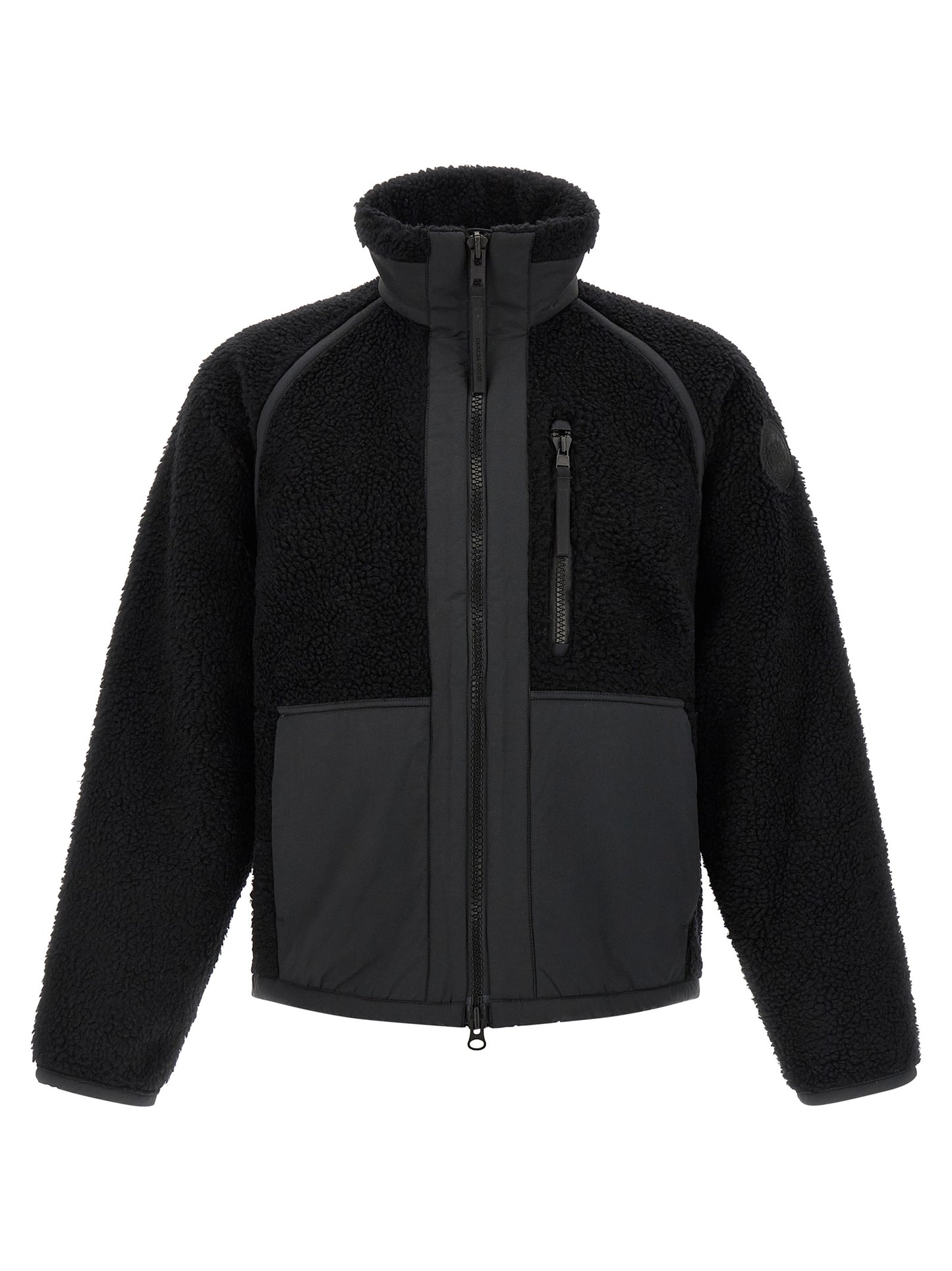 Canada Goose Black Wool Full-Length Jacket