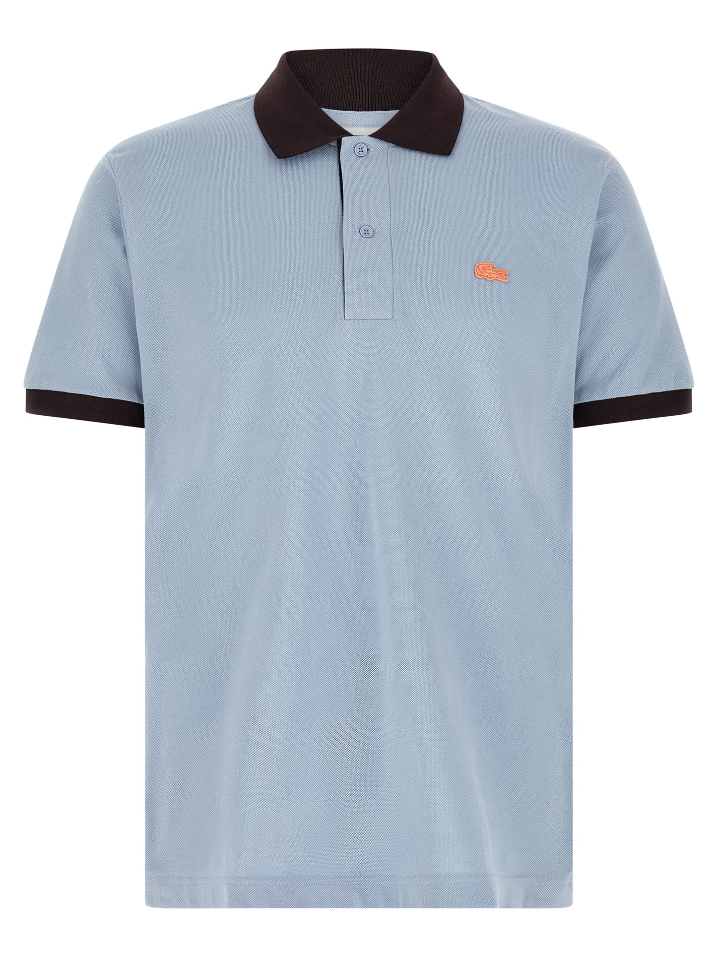 Lacoste Blue Cotton Polo Shirt