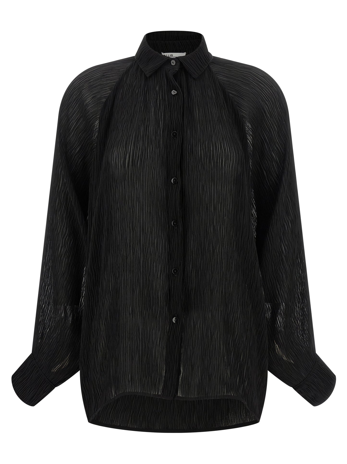 ALLIS Black Polyester Shirt