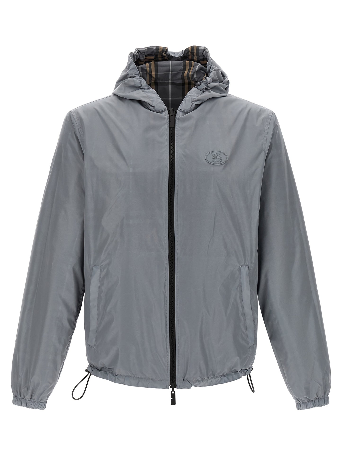Burberry Multicolor Polyester Shell Jacket