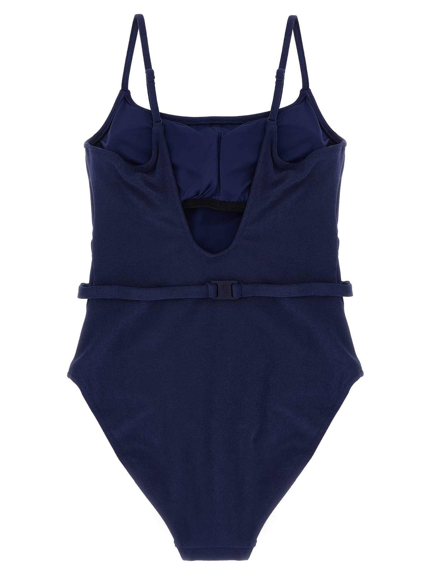Polo Ralph Lauren Blue Polyester One-Piece Swimsuit