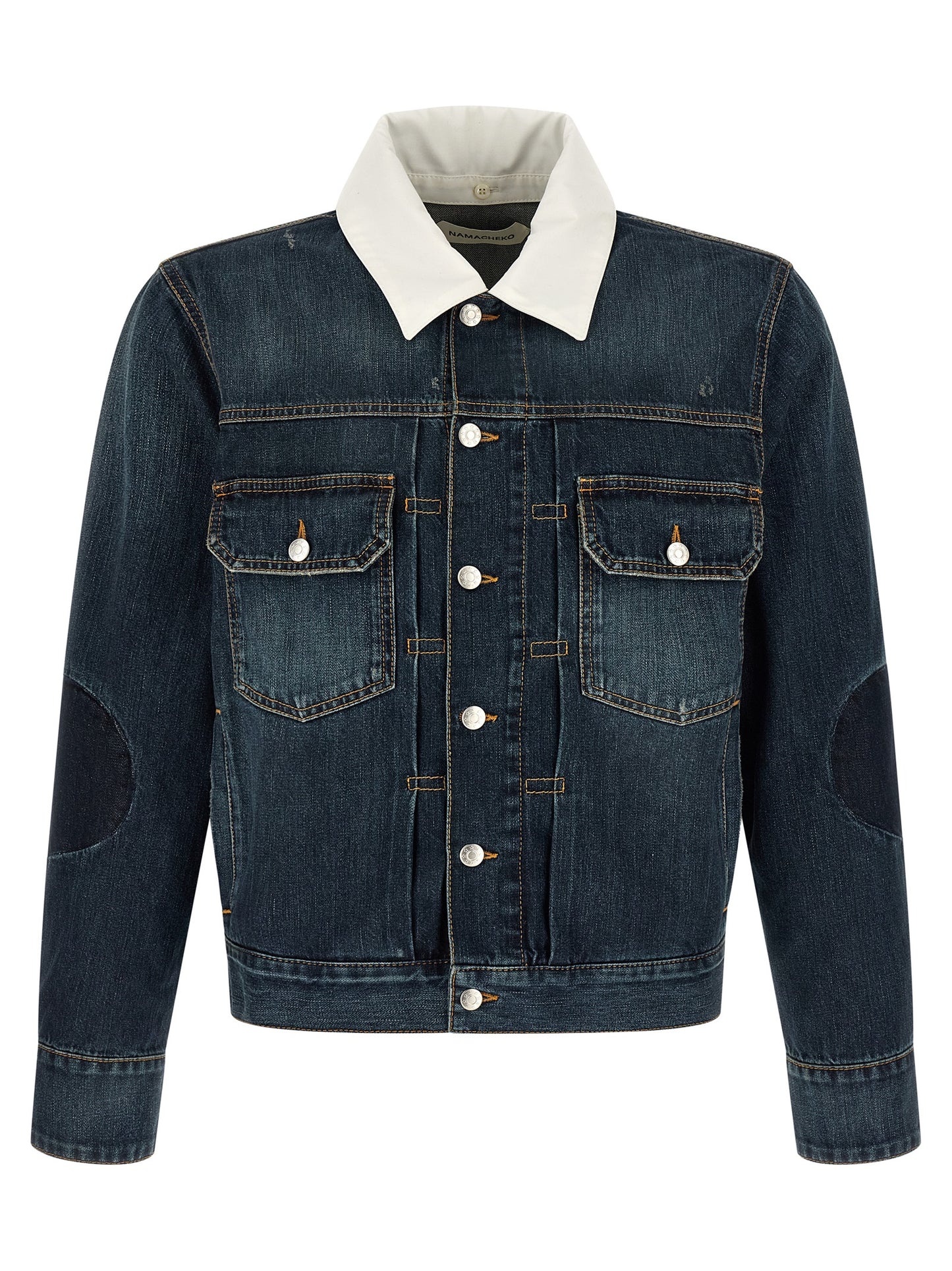 Namacheko Blue Cotton Denim Jacket