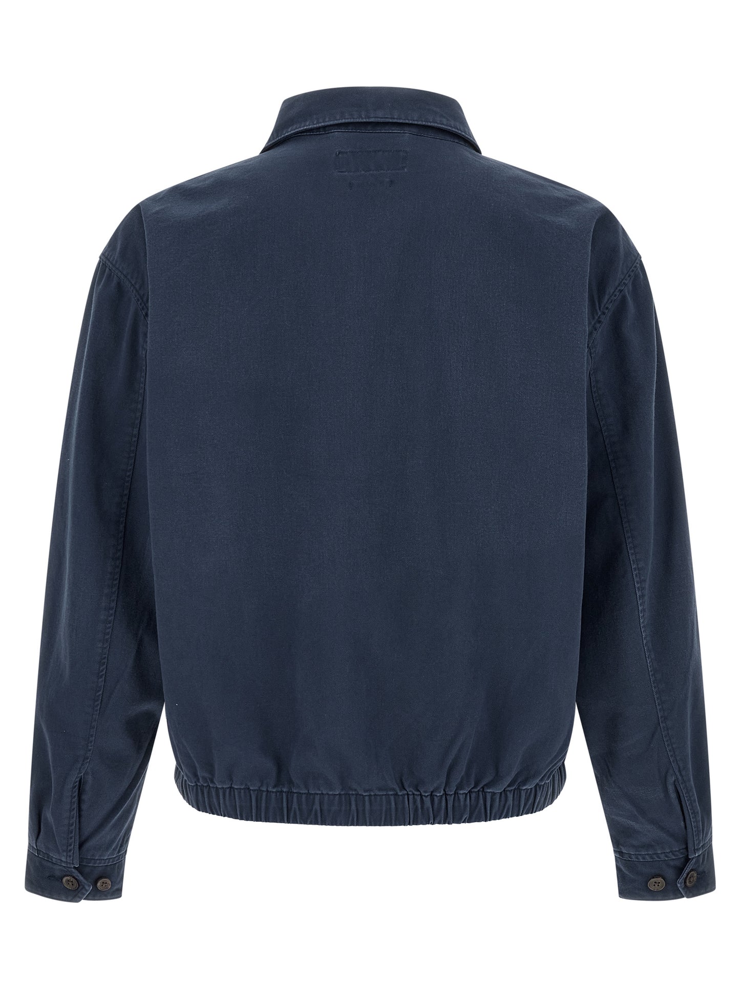 Polo Ralph Lauren Blue Cotton Full-Length Jacket