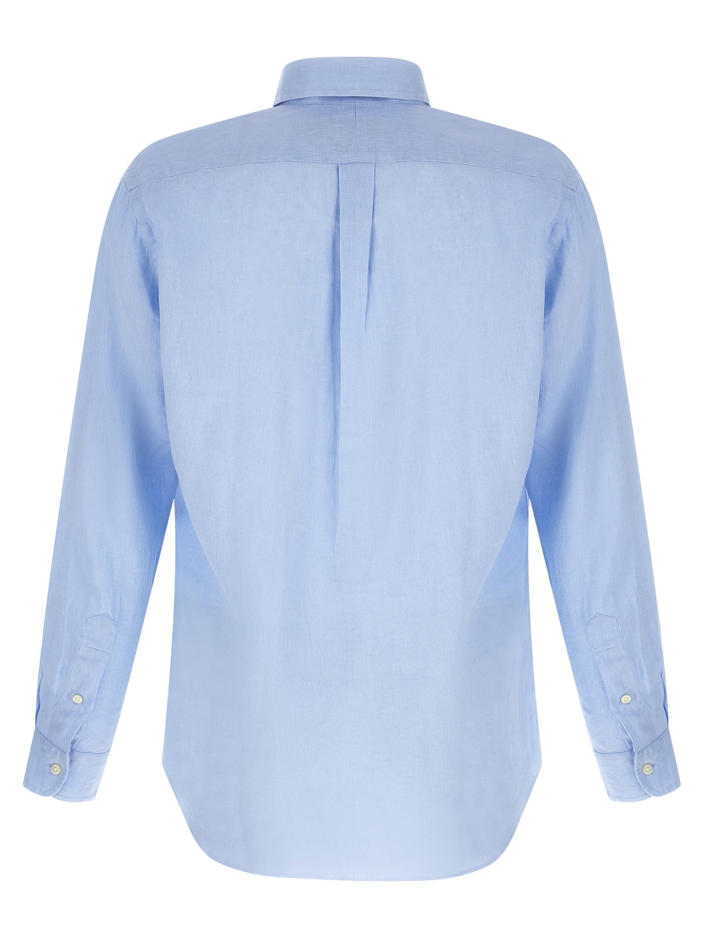 Polo Ralph Lauren Blue Linen Blouse