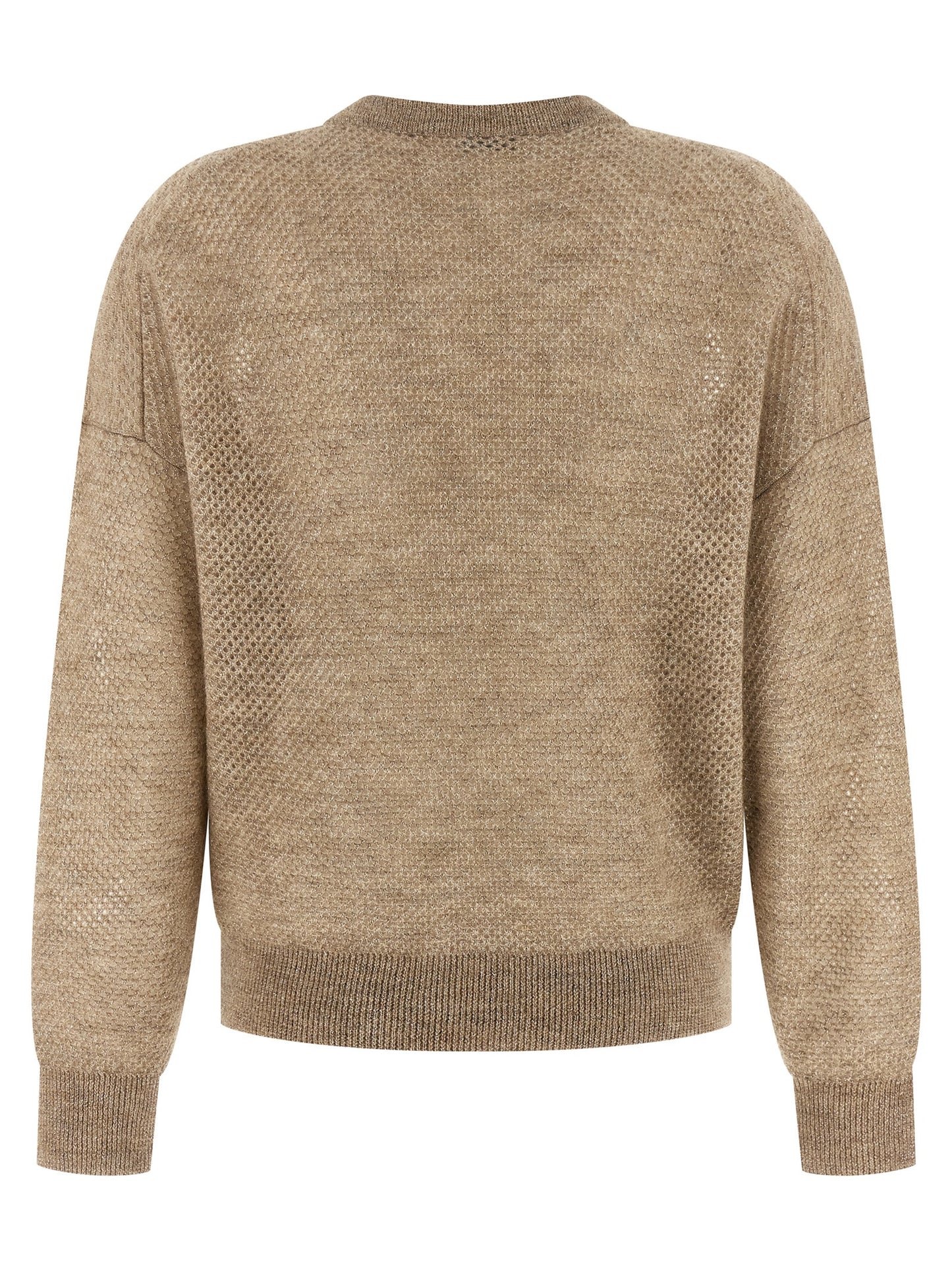 Brunello Cucinelli Beige Wool Cardigan