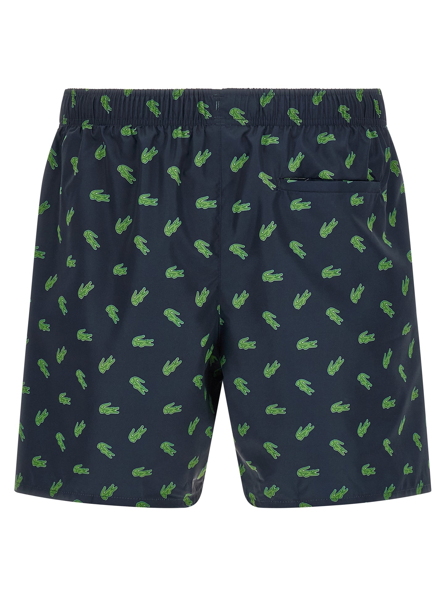 Lacoste Blue Polyester Swim Shorts