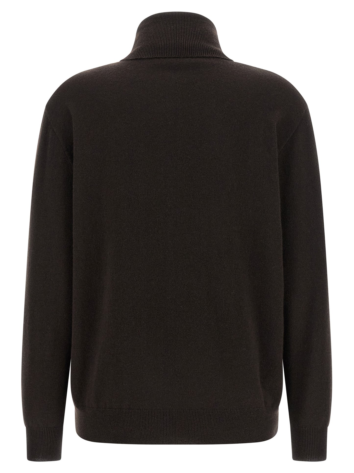Brunello Cucinelli Brown Cashmere Cardigan