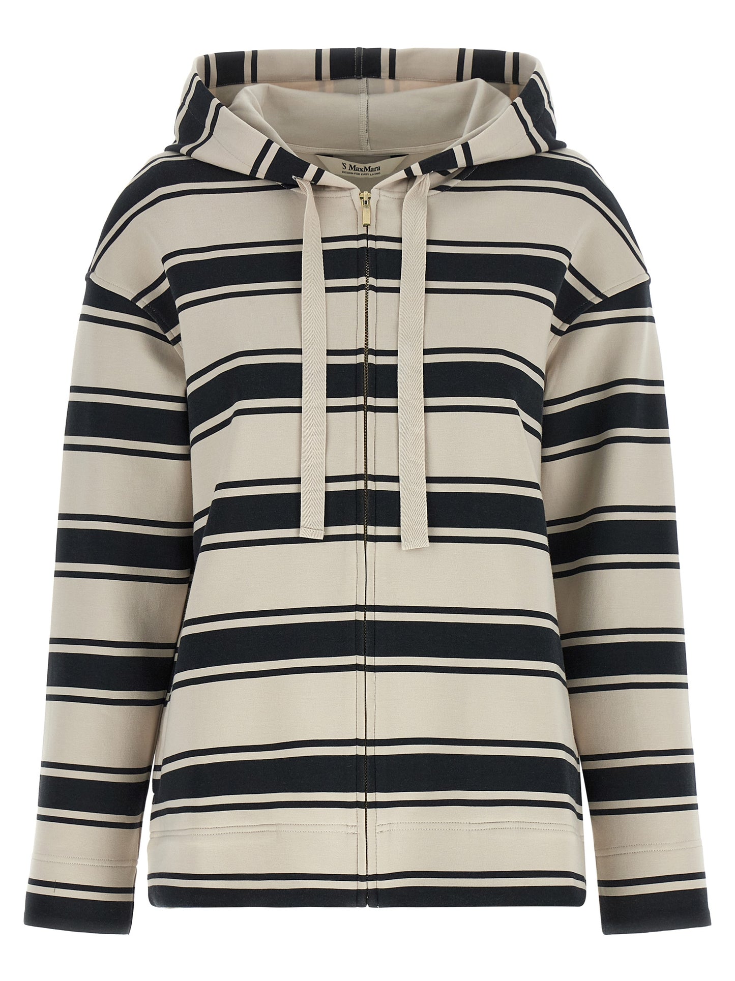 'S Max Mara Blue Cotton Hoodie