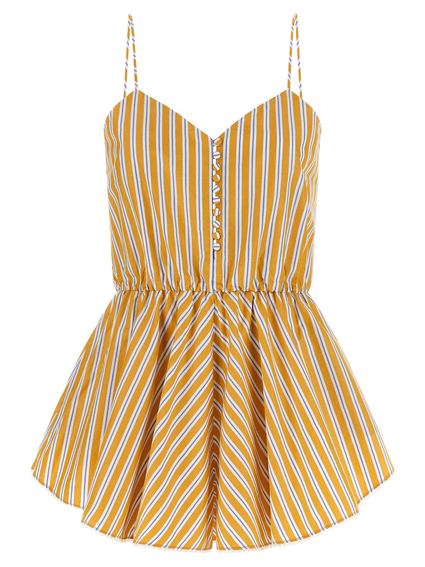 The Andamane Bicolor Cotton Rompers
