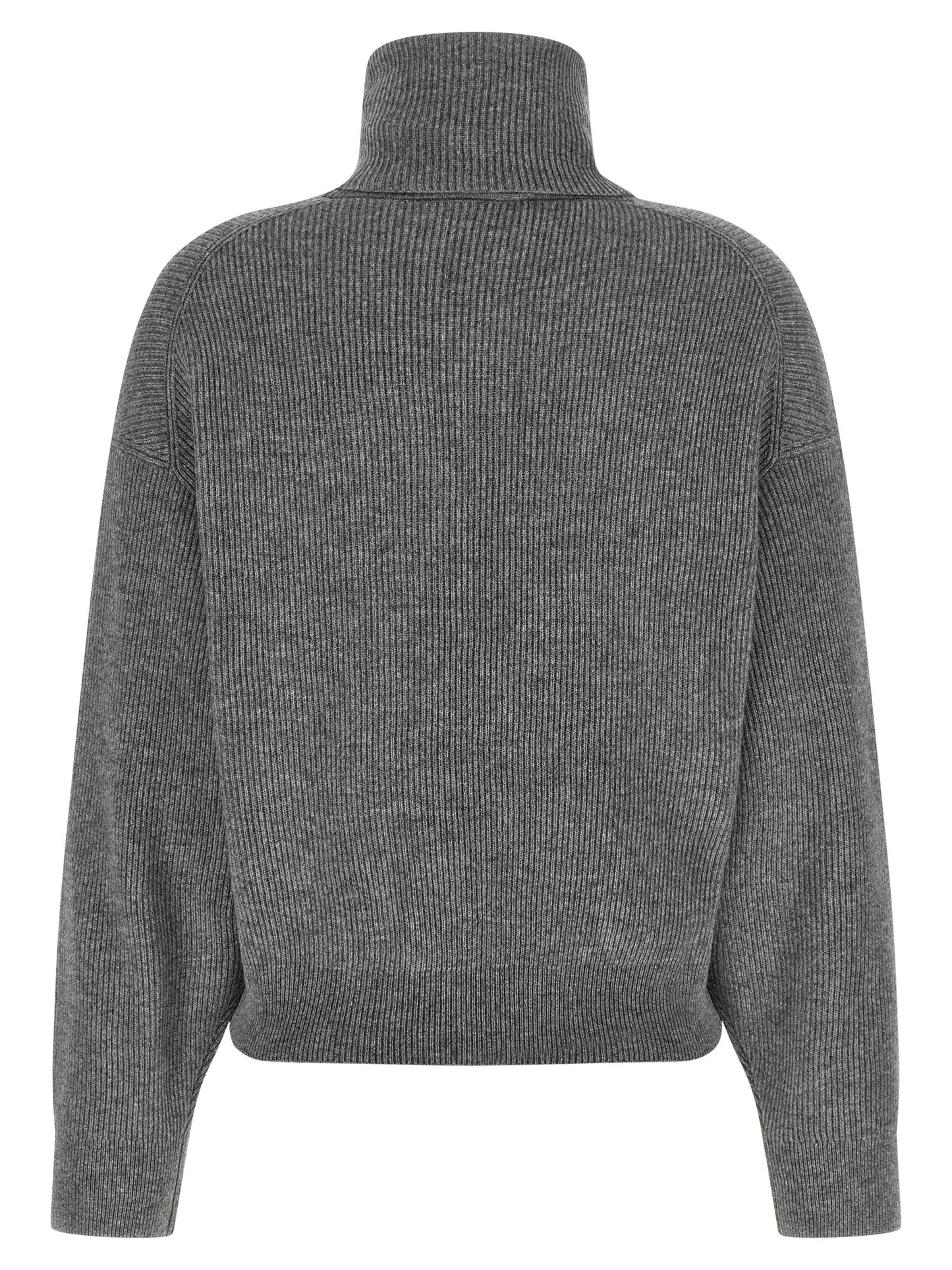 Brunello Cucinelli Gray Virgin Wool Cardigan