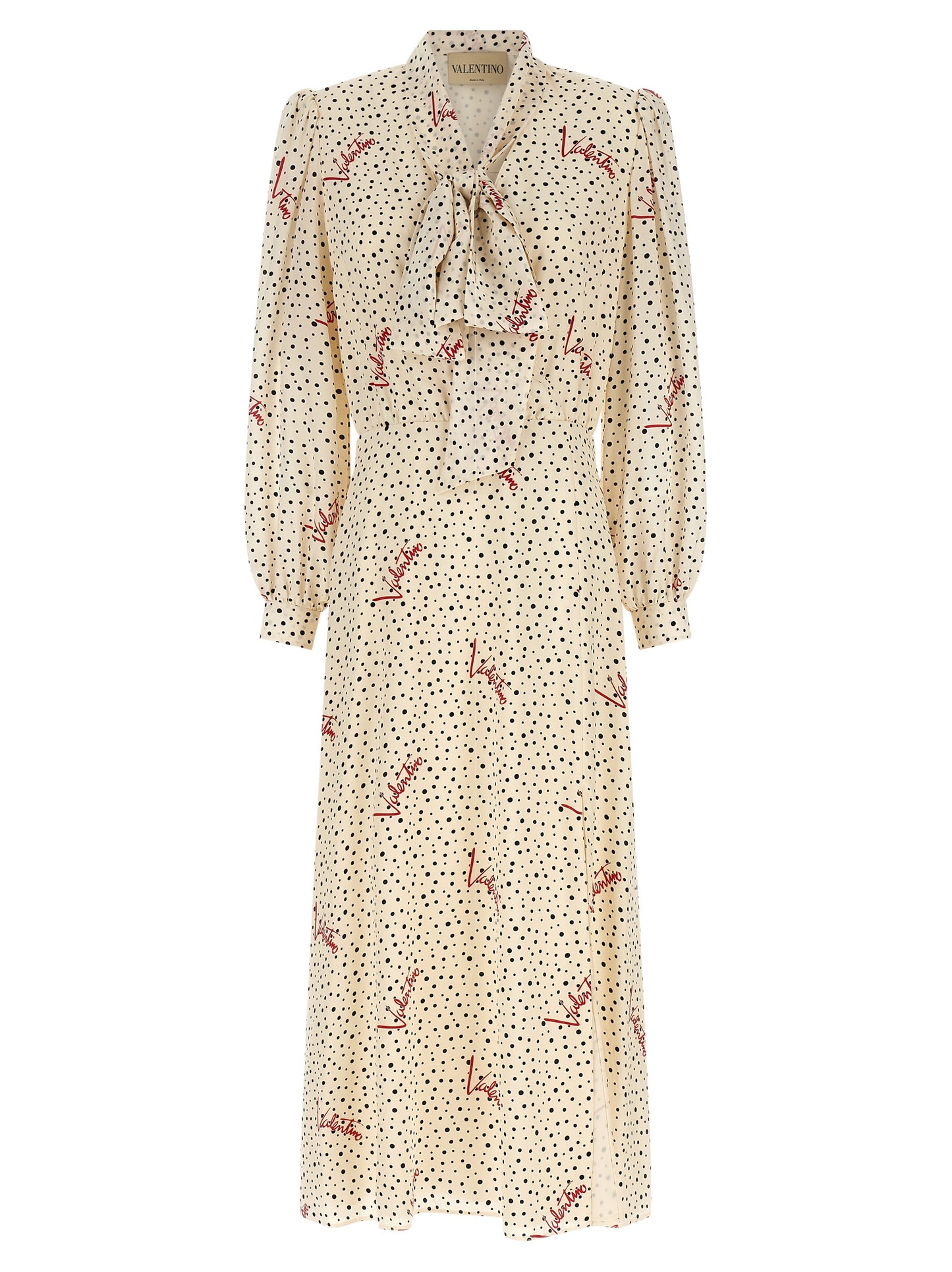 Valentino Garavani Multicolor Silk Midi Dress